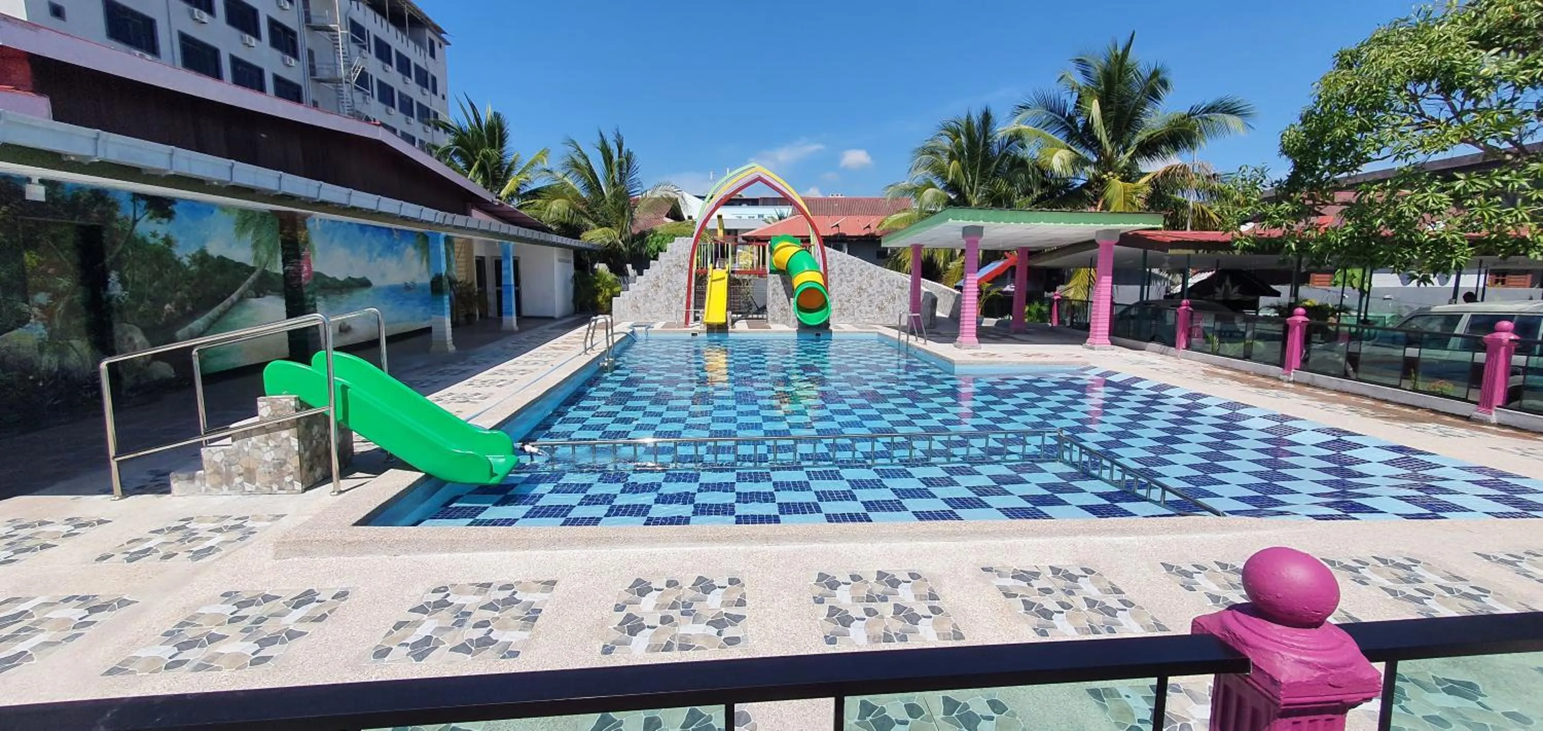 Swimming pool in Rasa Senang Villa -Islam Guest Only