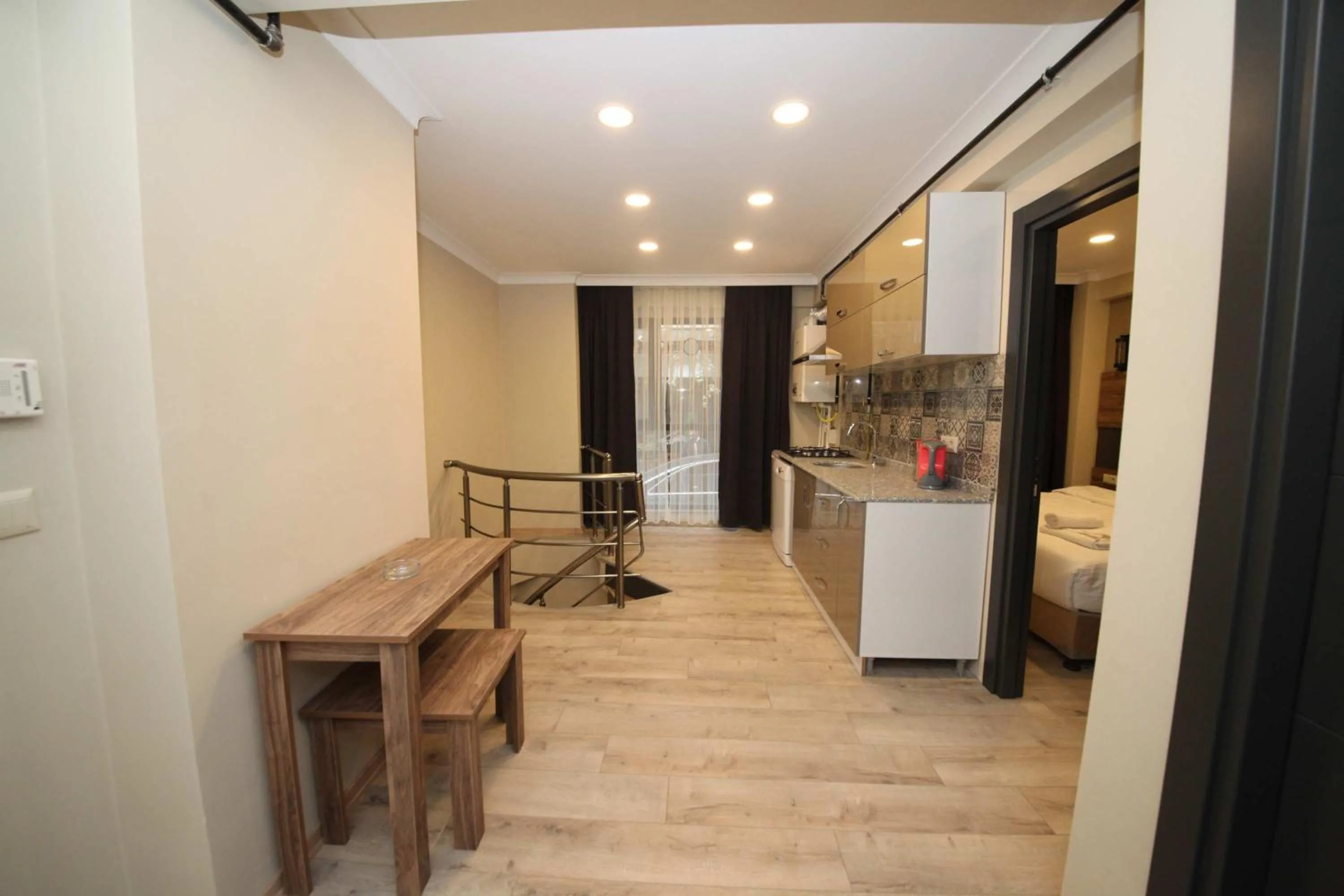 Kitchen or kitchenette in Corner Suite