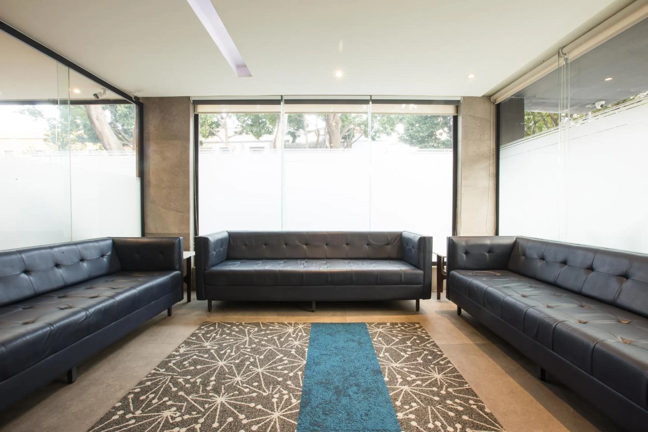 Lobby or reception in Hotel Diligencias