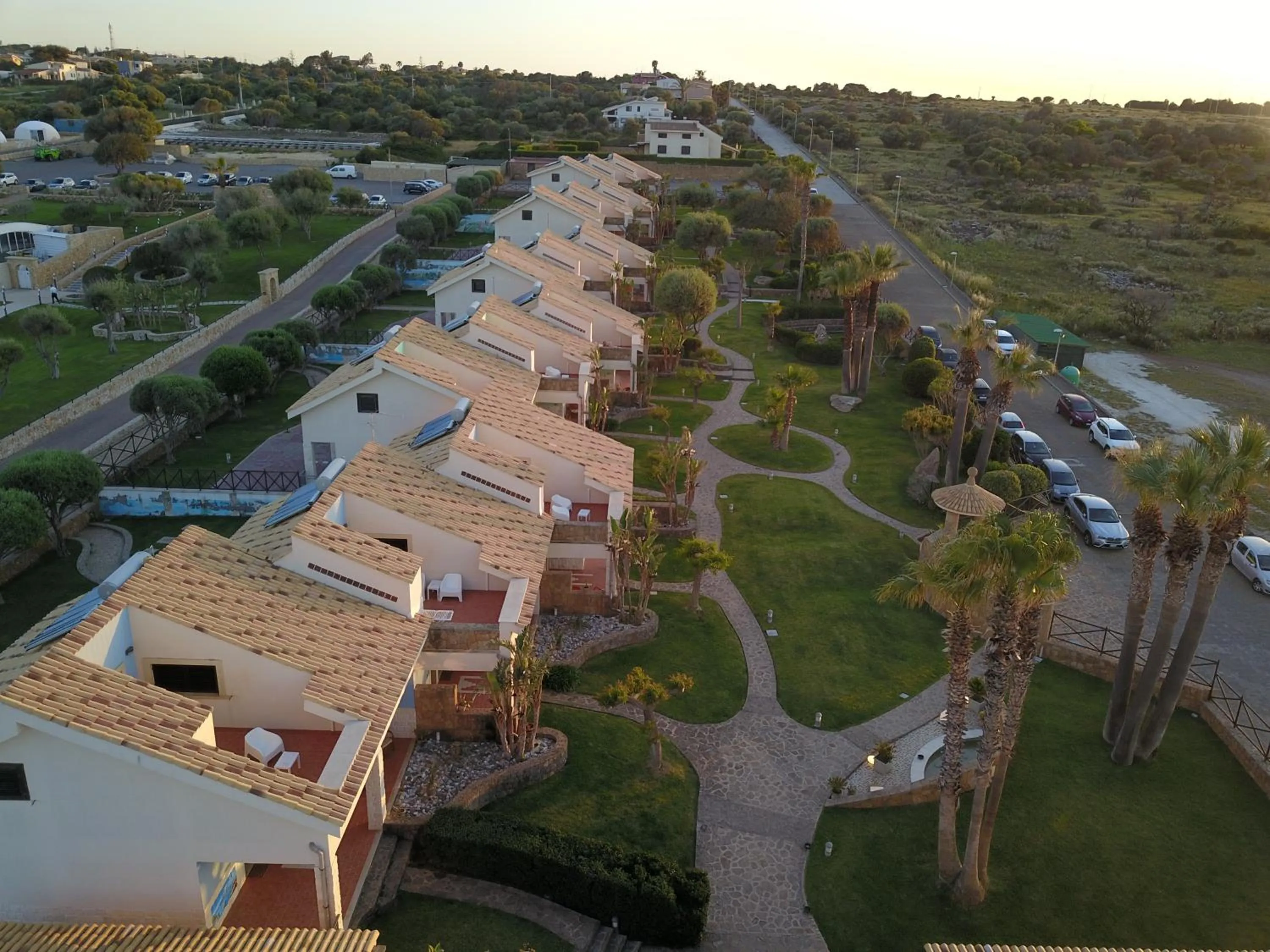 Bird's eye view in Hotel Capo Campolato