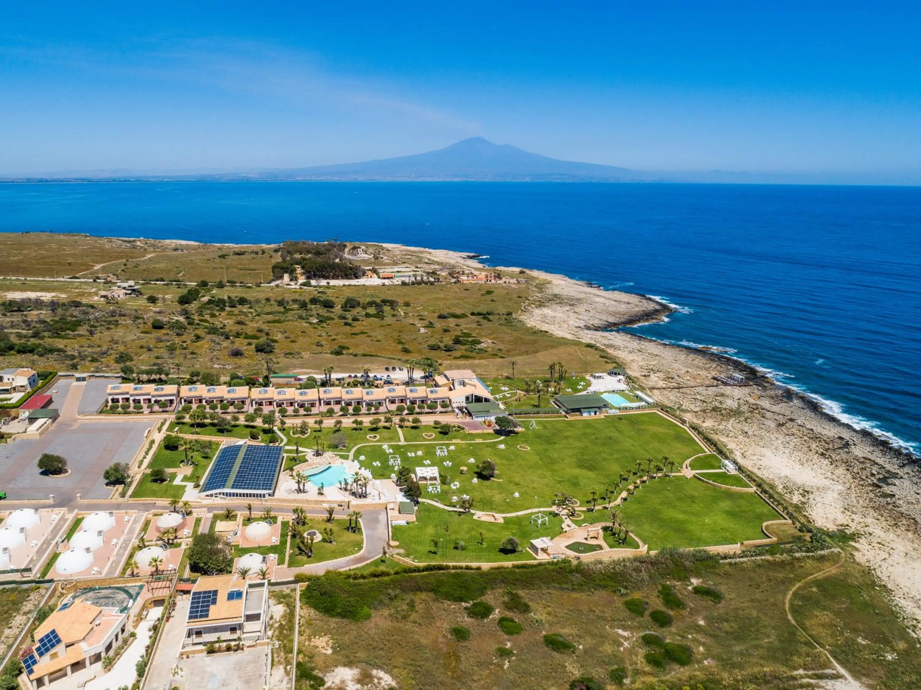 Bird's eye view in Hotel Capo Campolato