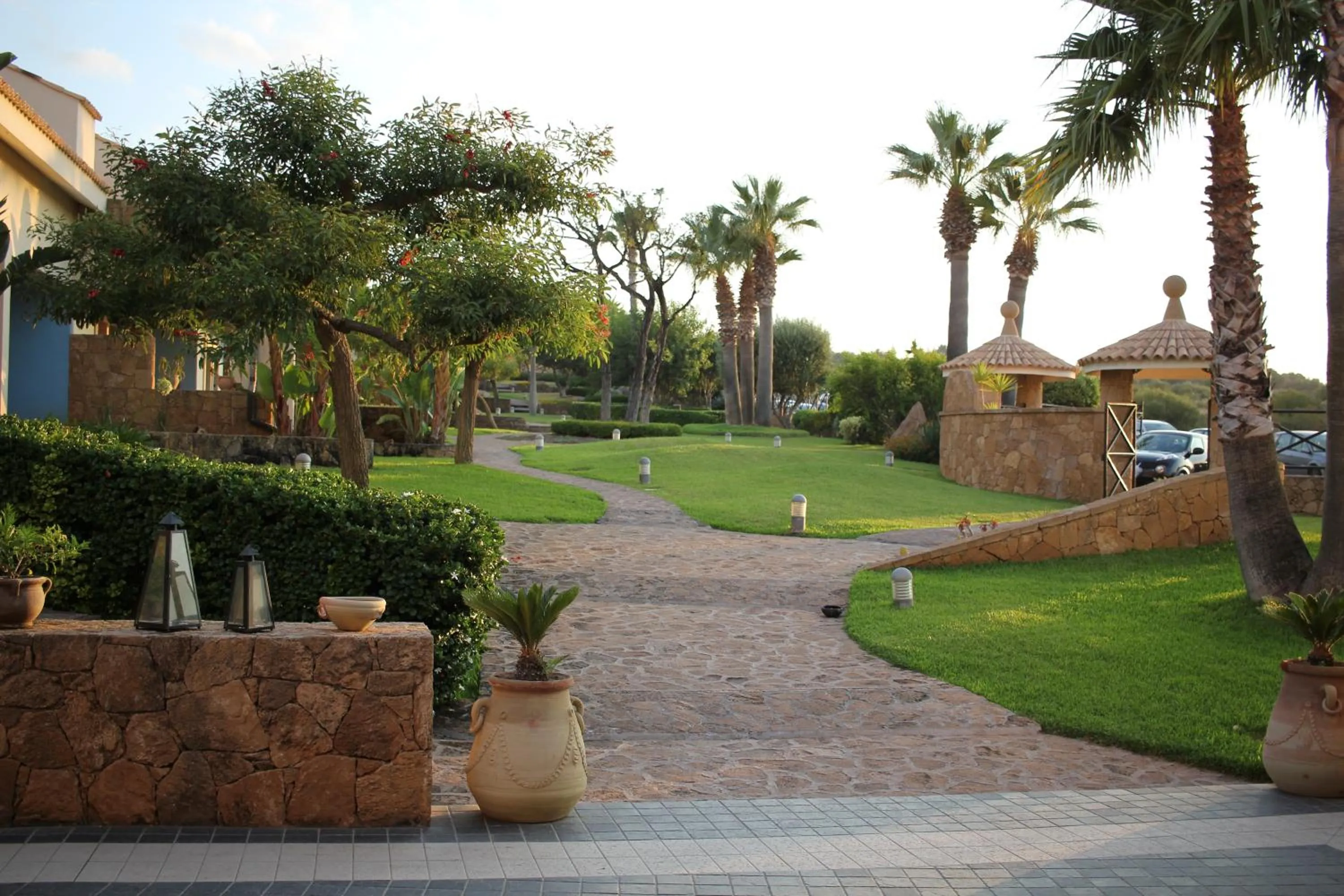 Garden in Hotel Capo Campolato