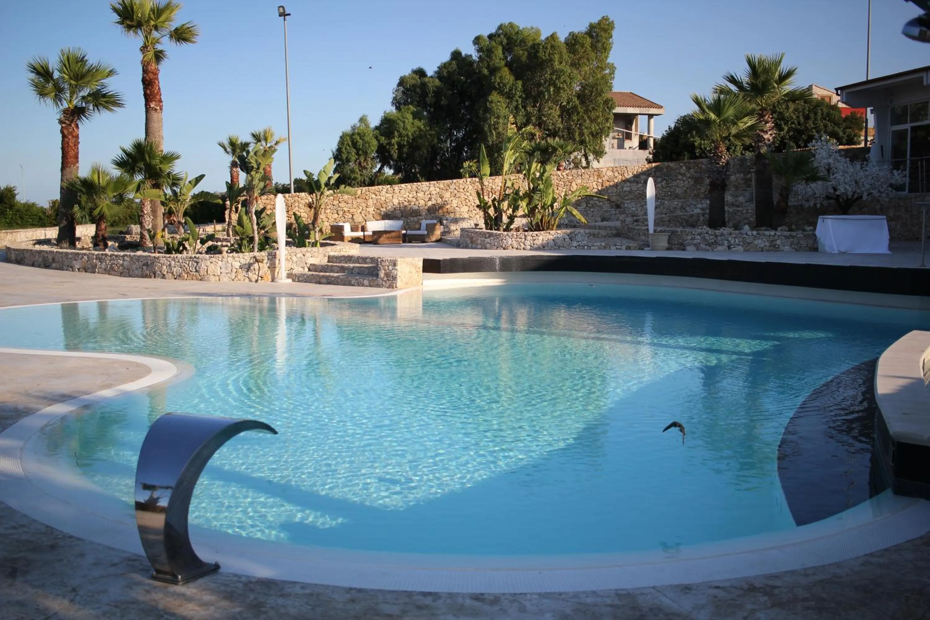 Pool view in Hotel Capo Campolato