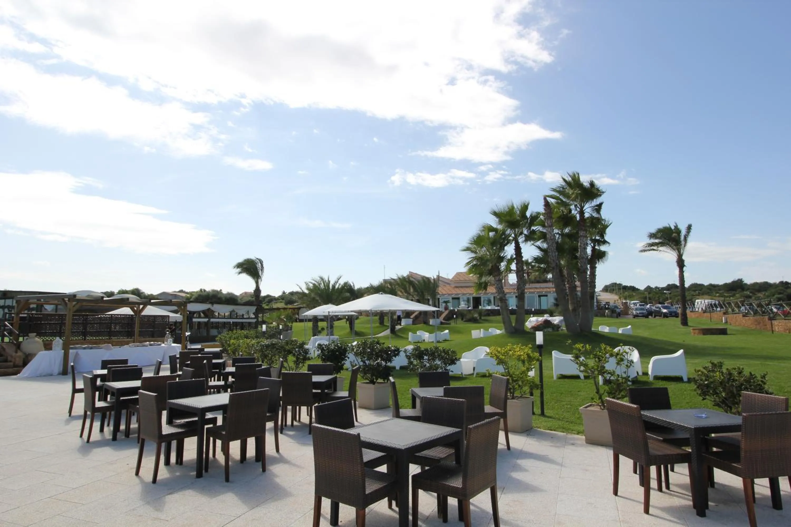 Garden in Hotel Capo Campolato