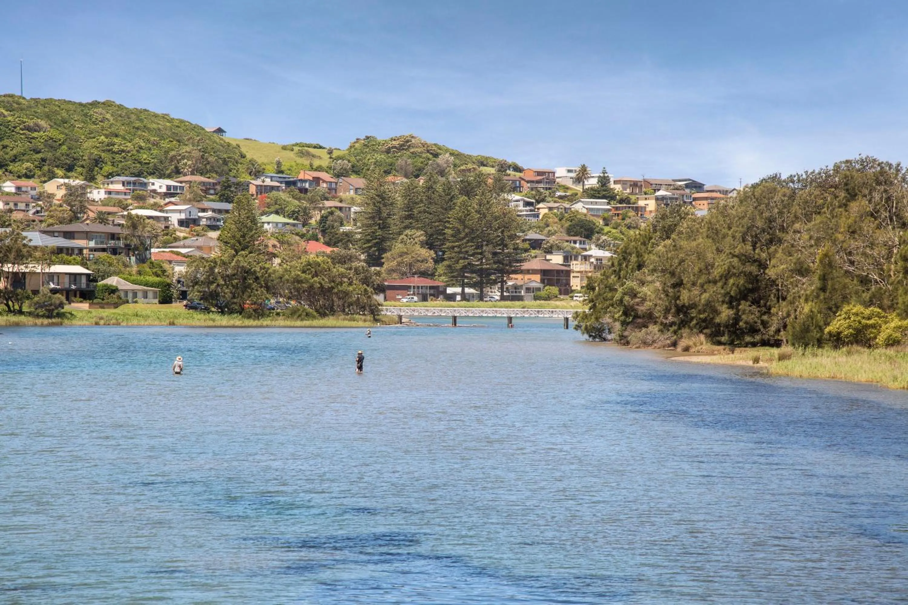 On site in Seven Mile Beach Holiday Park