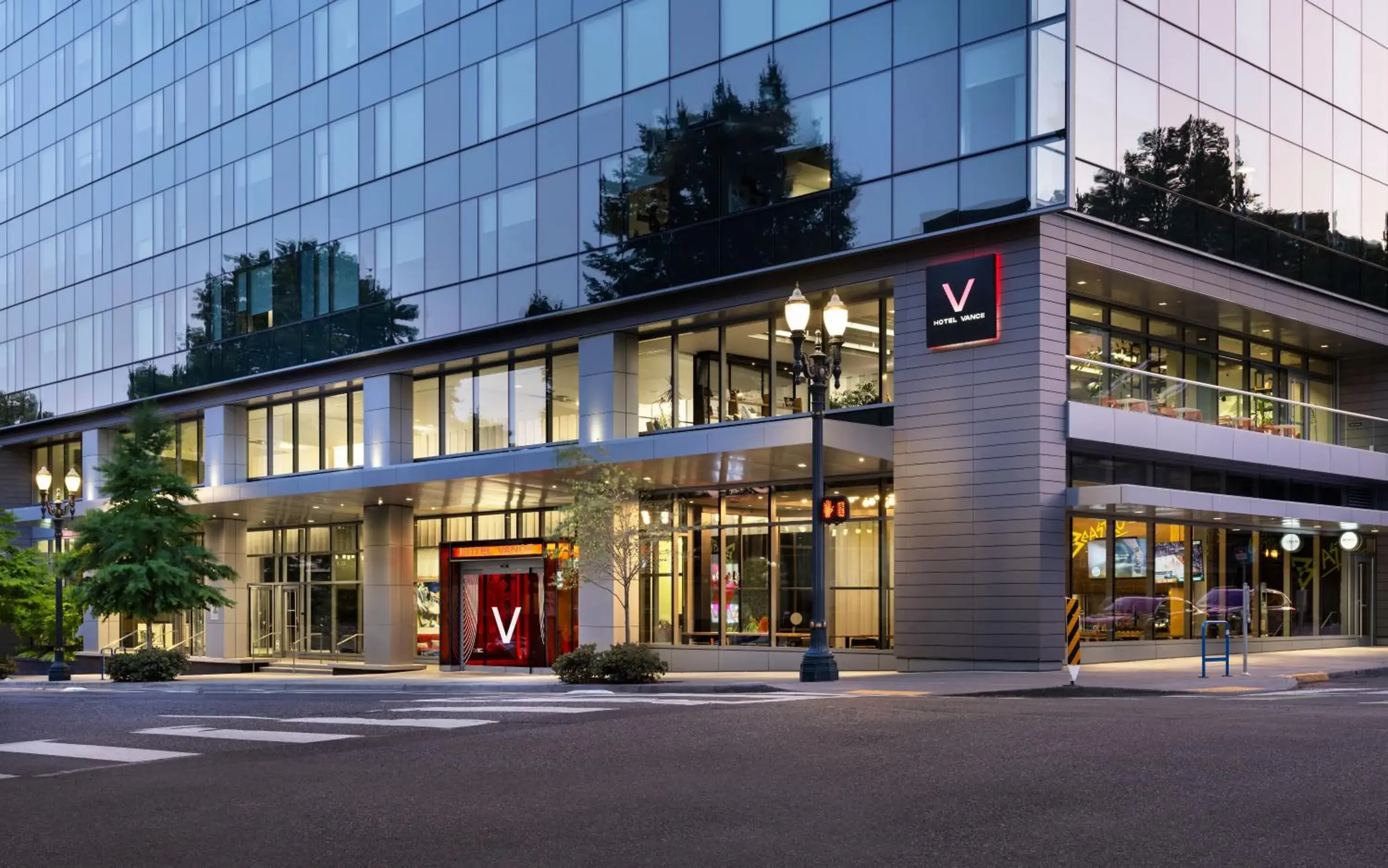 Street view in Hotel Vance, Portland, a Tribute Portfolio Hotel Street view in Hotel Vance, Portland, a Tribute Portfolio Hotel