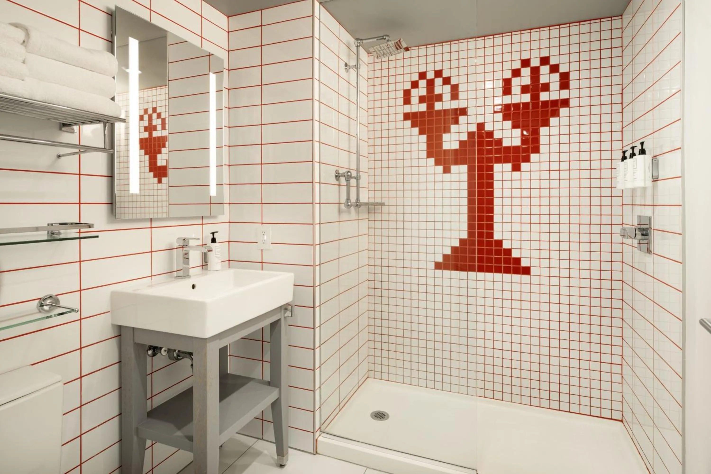 Bathroom in Hotel Vance, Portland, a Tribute Portfolio Hotel