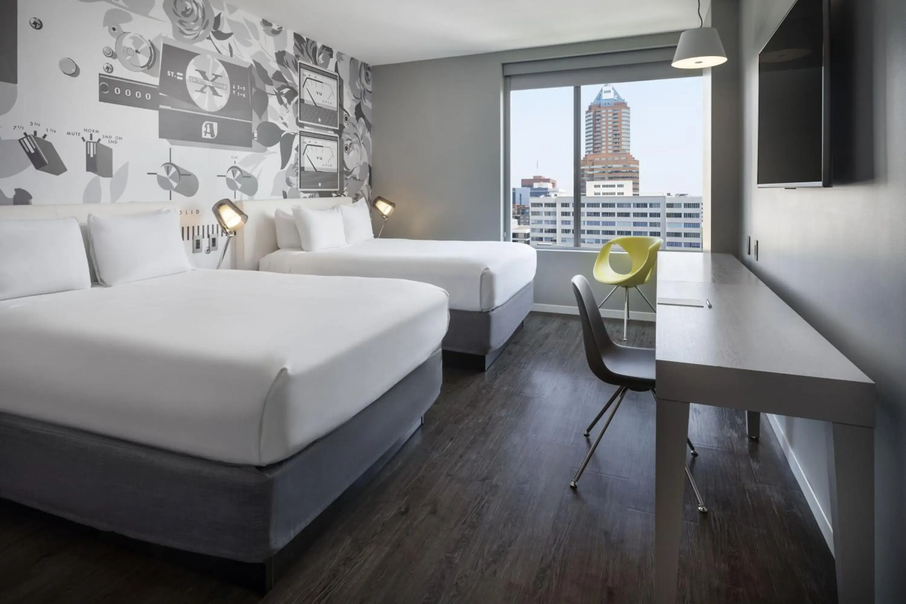 Double Queen Room in Hotel Vance, Portland, a Tribute Portfolio Hotel Double Queen Room in Hotel Vance, Portland, a Tribute Portfolio Hotel