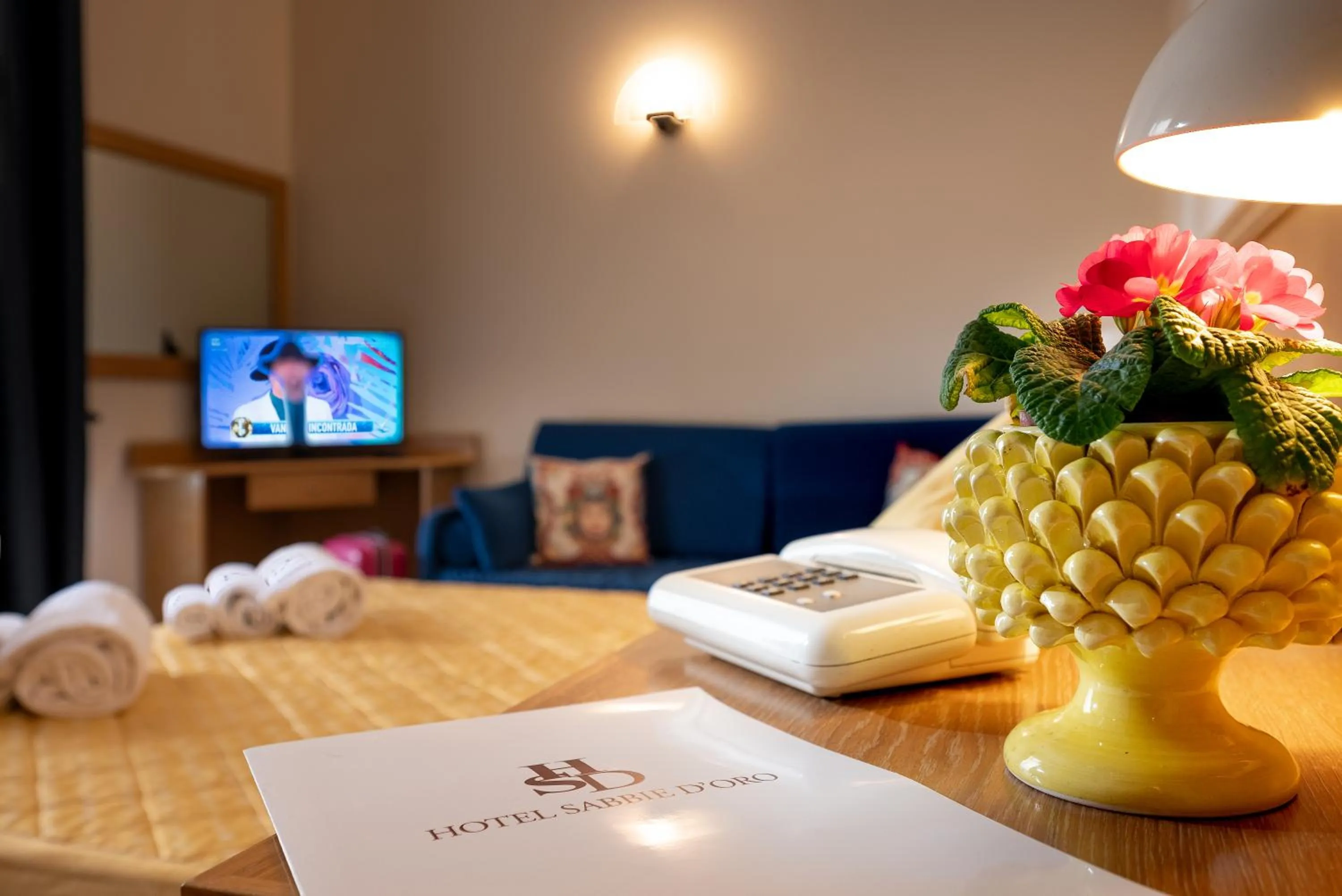 Bedroom in Hotel Sabbie d'Oro