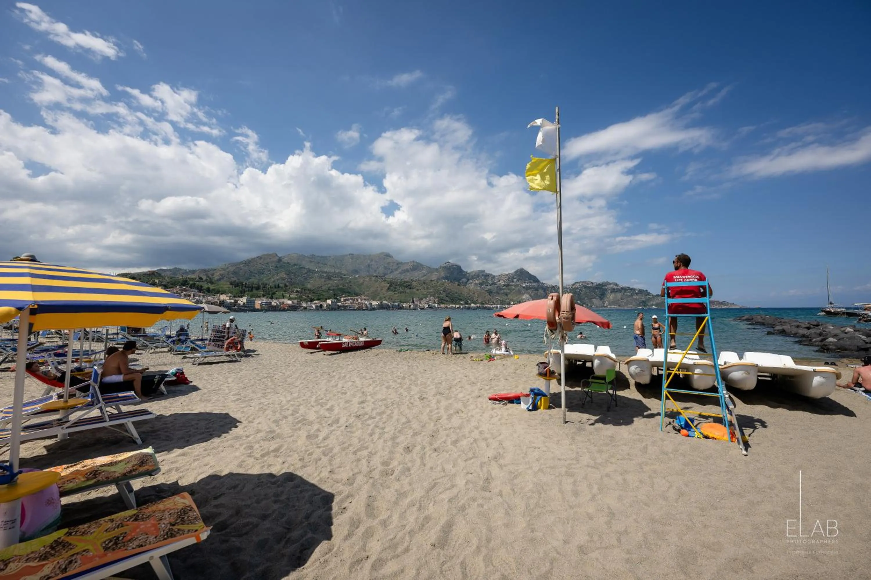 sunbed in Hotel Sabbie d'Oro