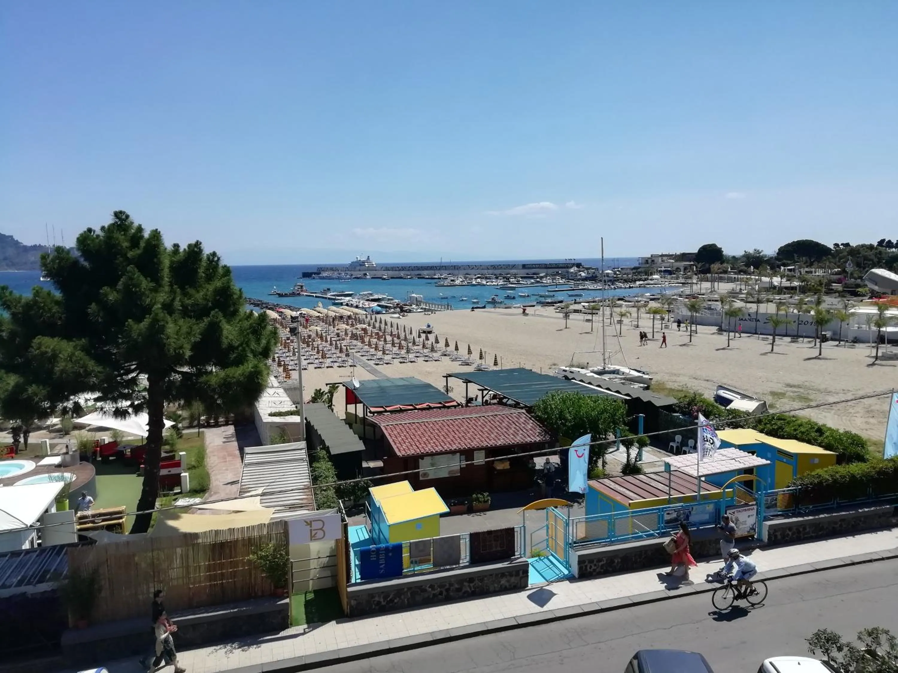 Sea view in Hotel Sabbie d'Oro
