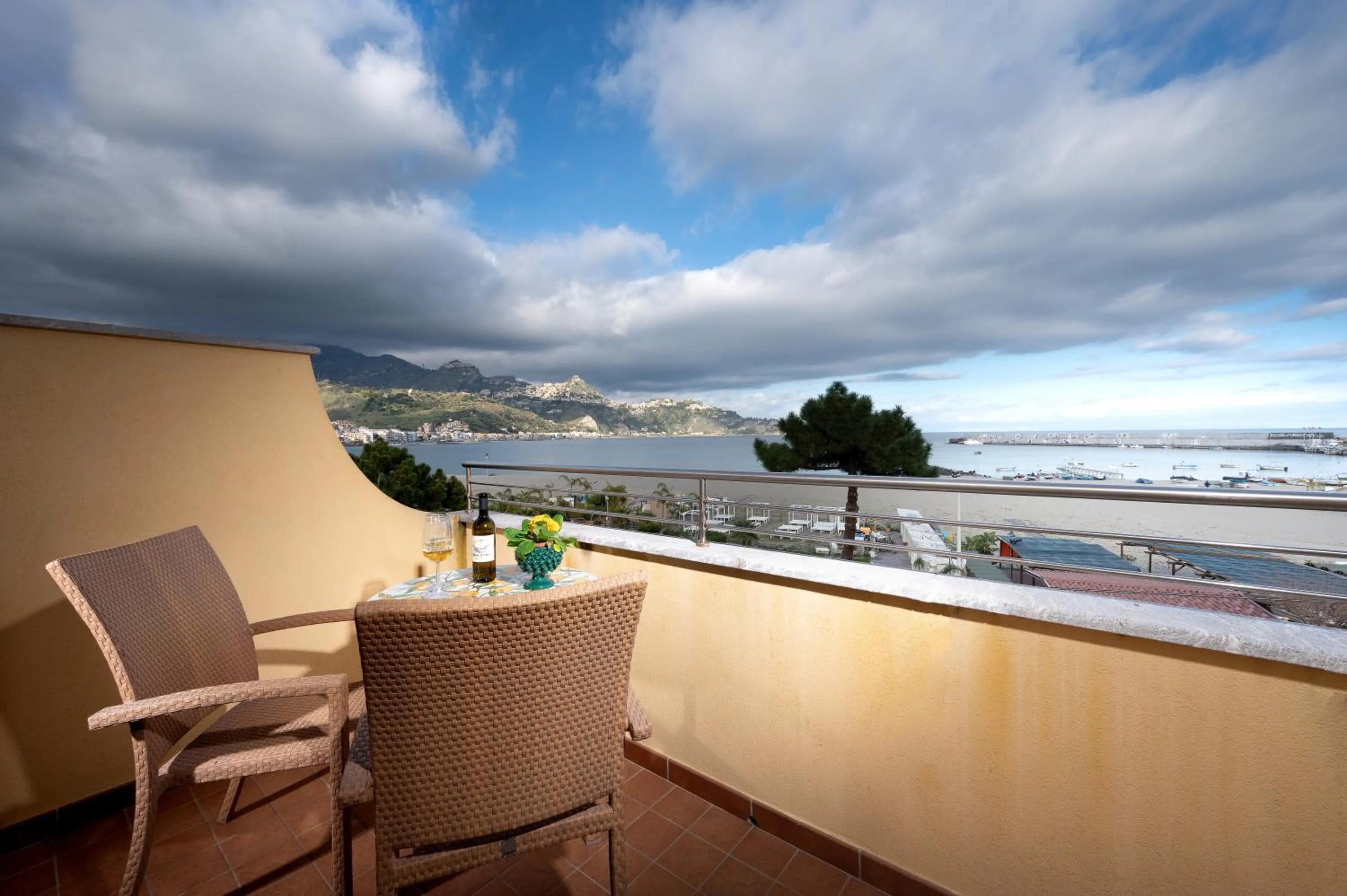 Sea view in Hotel Sabbie d'Oro