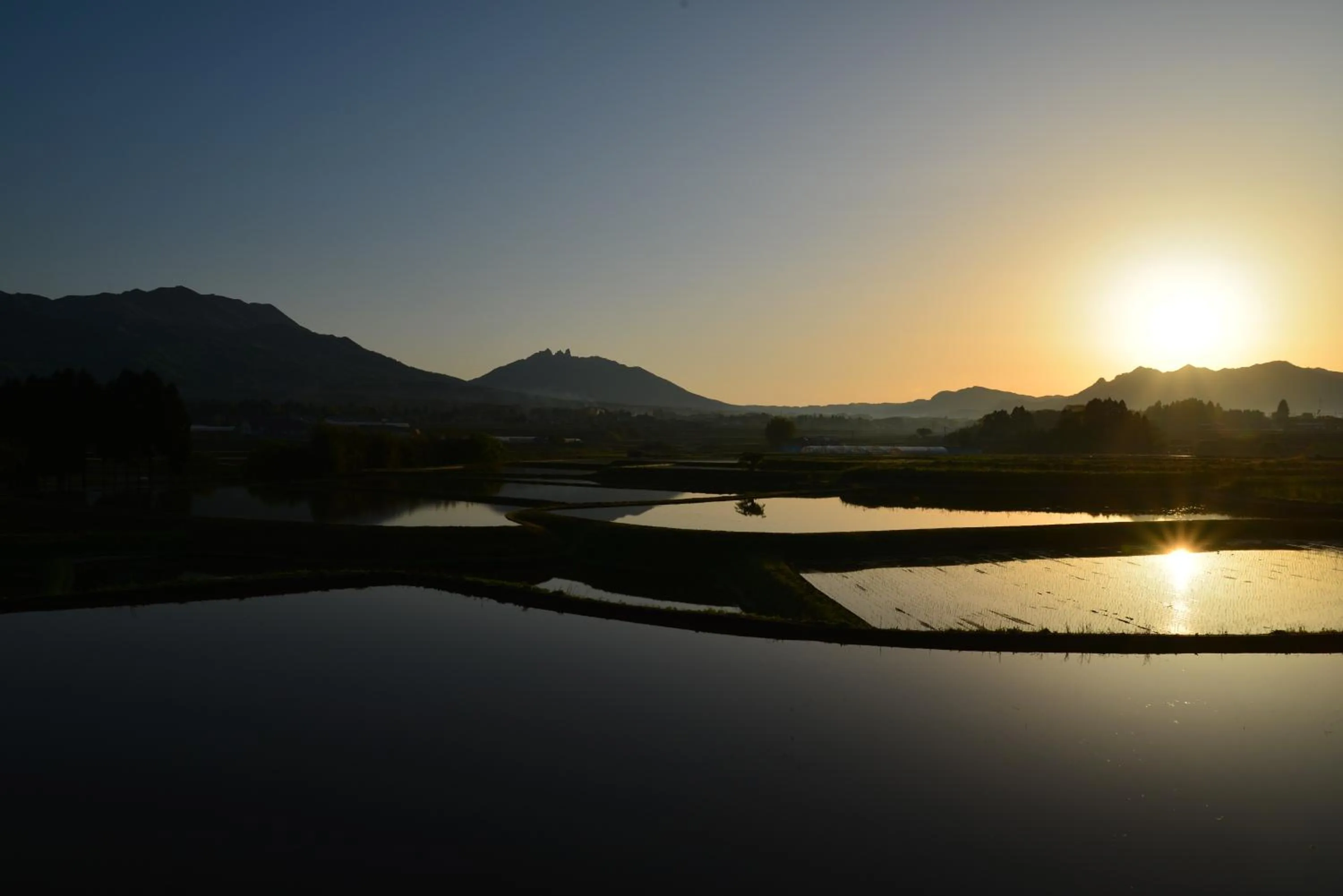 Sunset in Shikino Mori