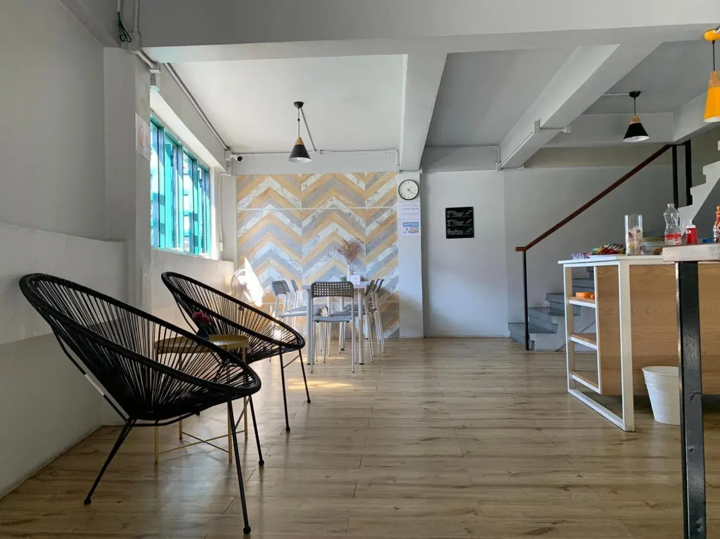 Living room in Busket Hostel Living room in Busket Hostel