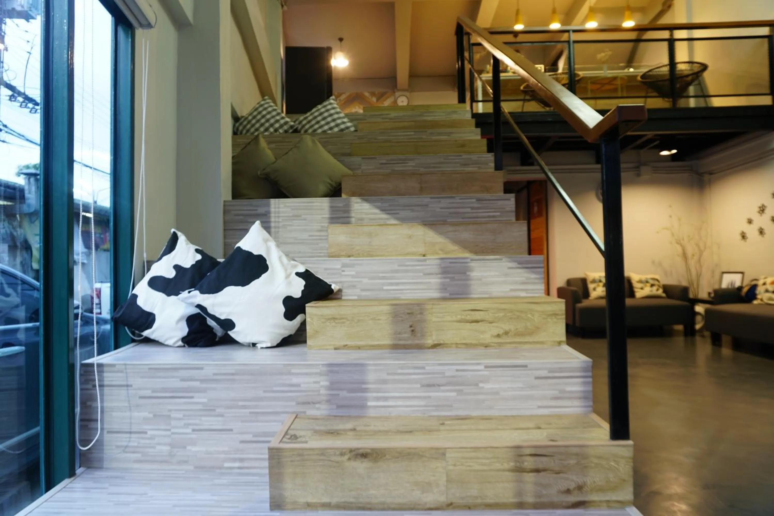 Living room in Busket Hostel