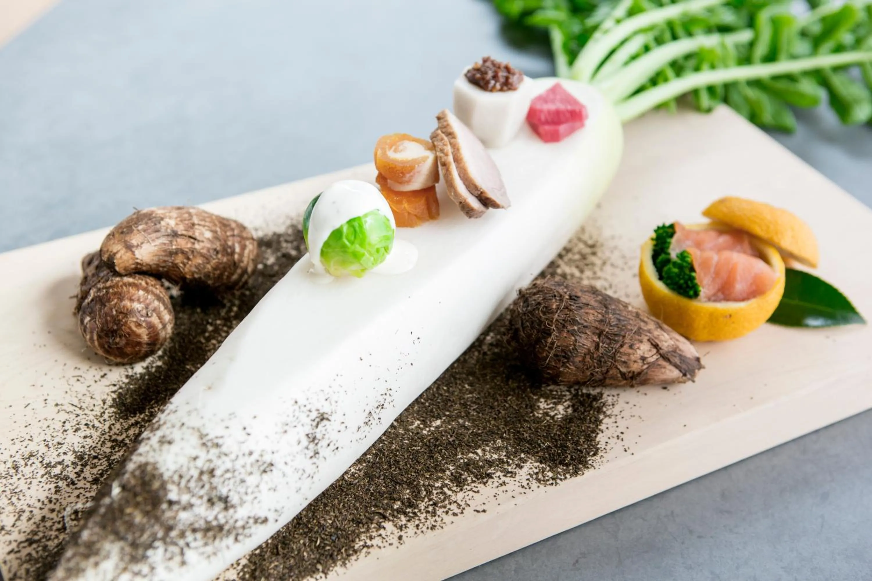 Food close-up in Myojinkan