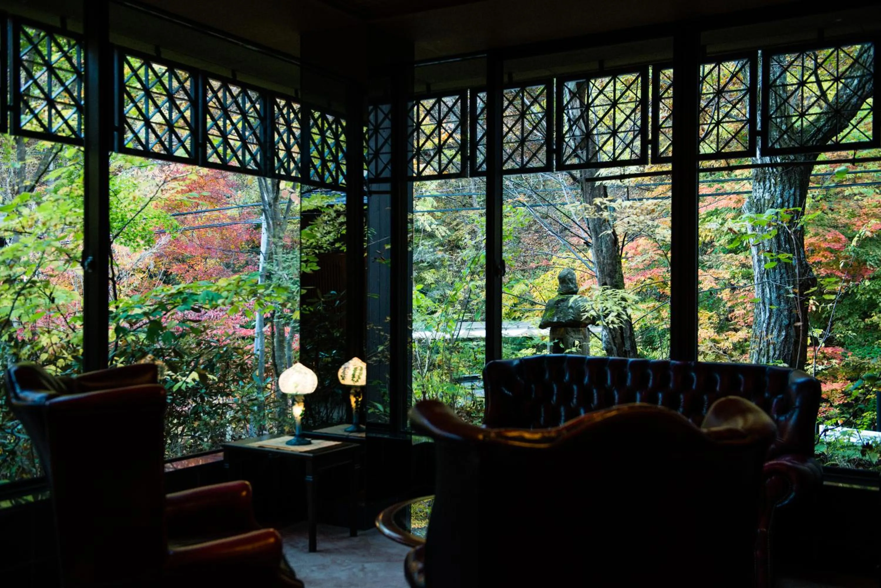 Lobby or reception in Myojinkan
