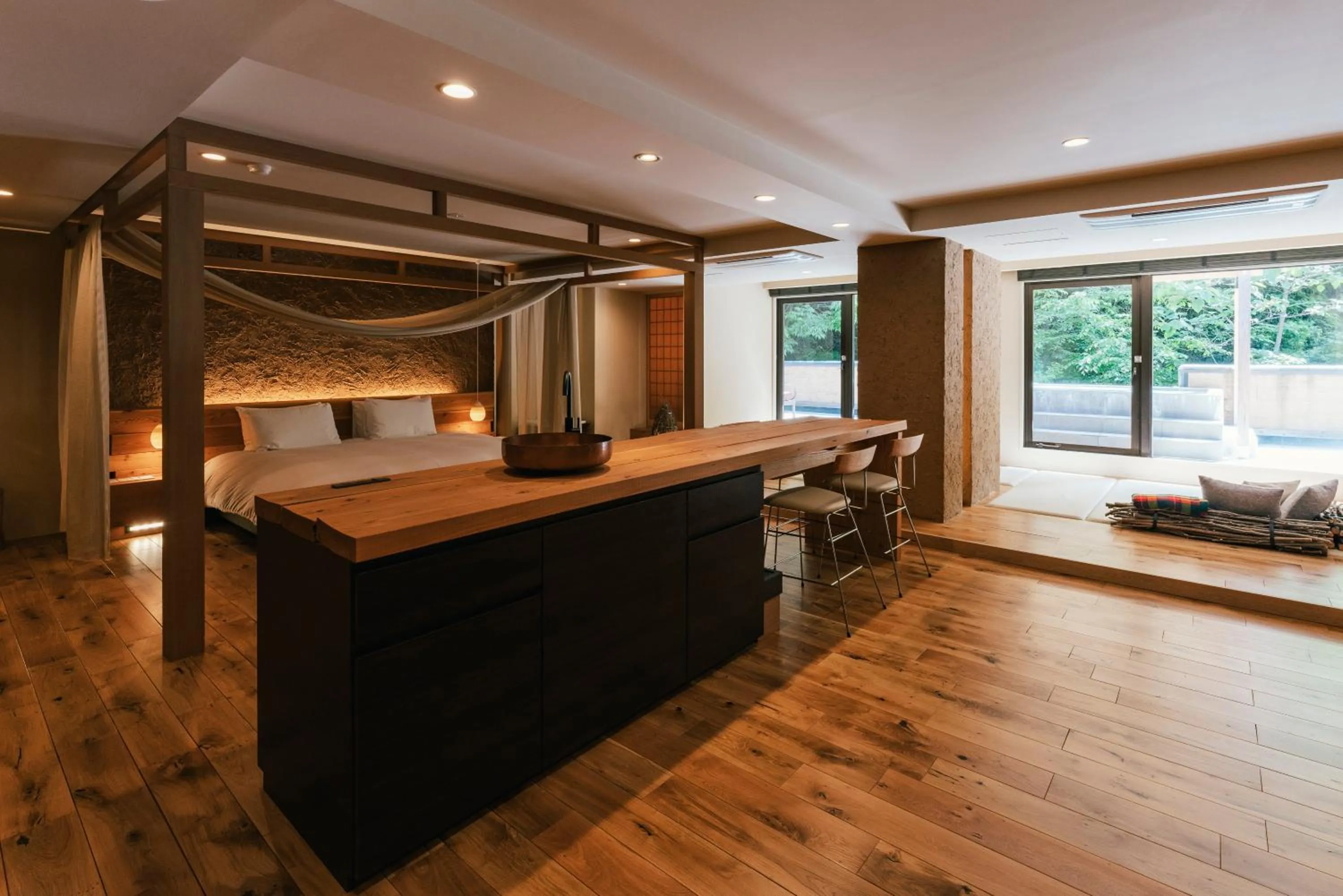 Photo of the whole room in Myojinkan