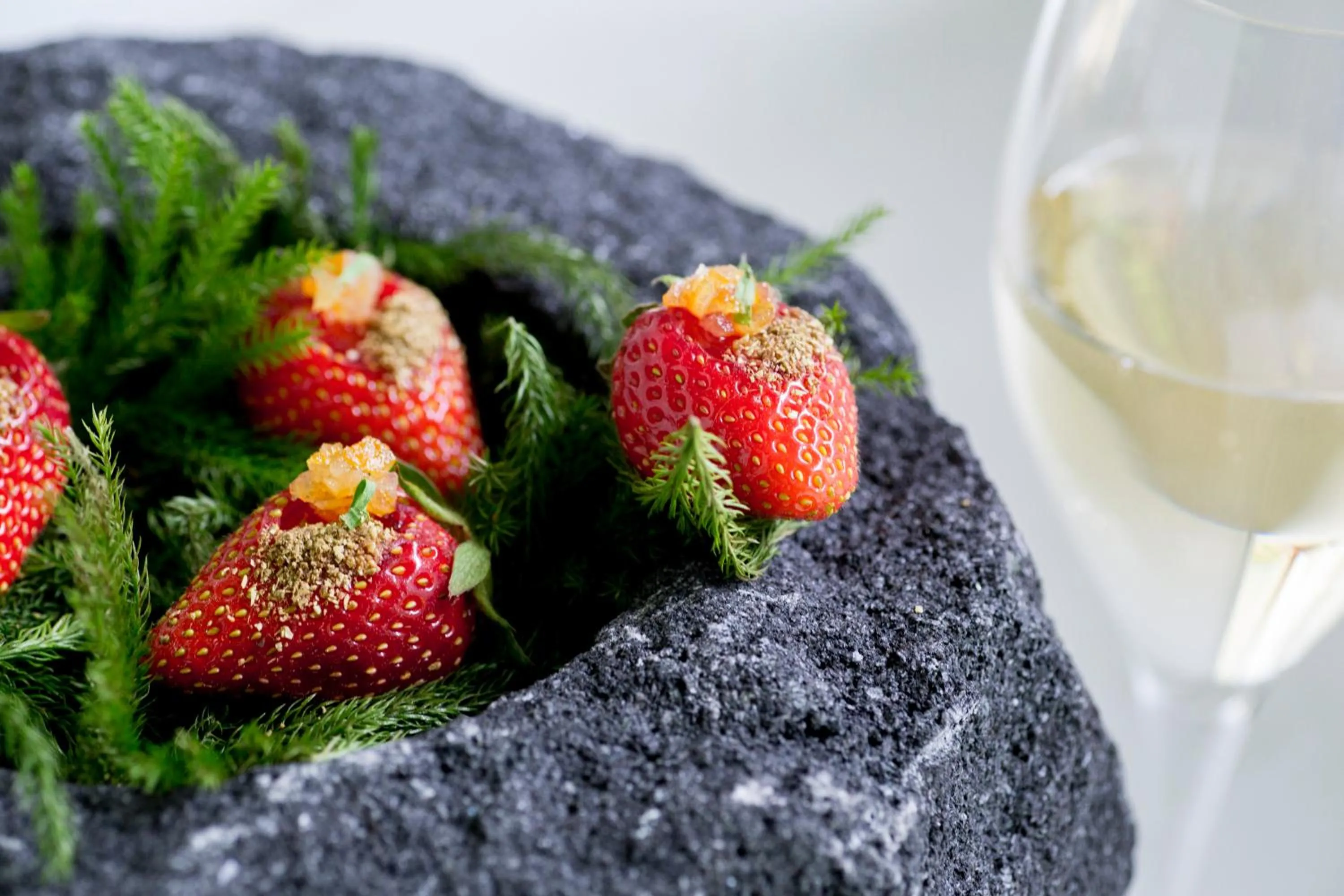 Food close-up in Myojinkan