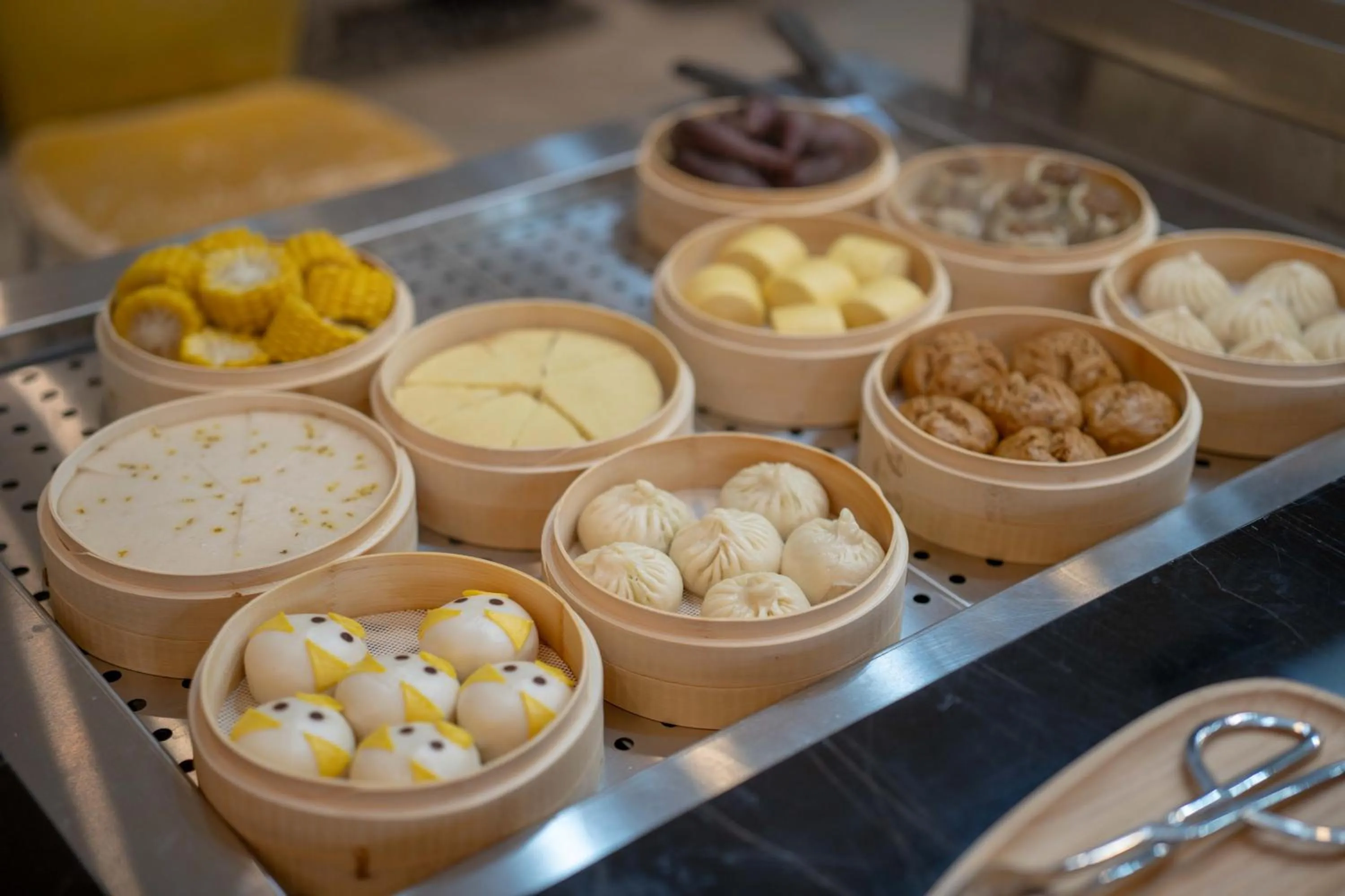 Buffet breakfast in Manju Hotel Shaoxing Keqiao Wanda