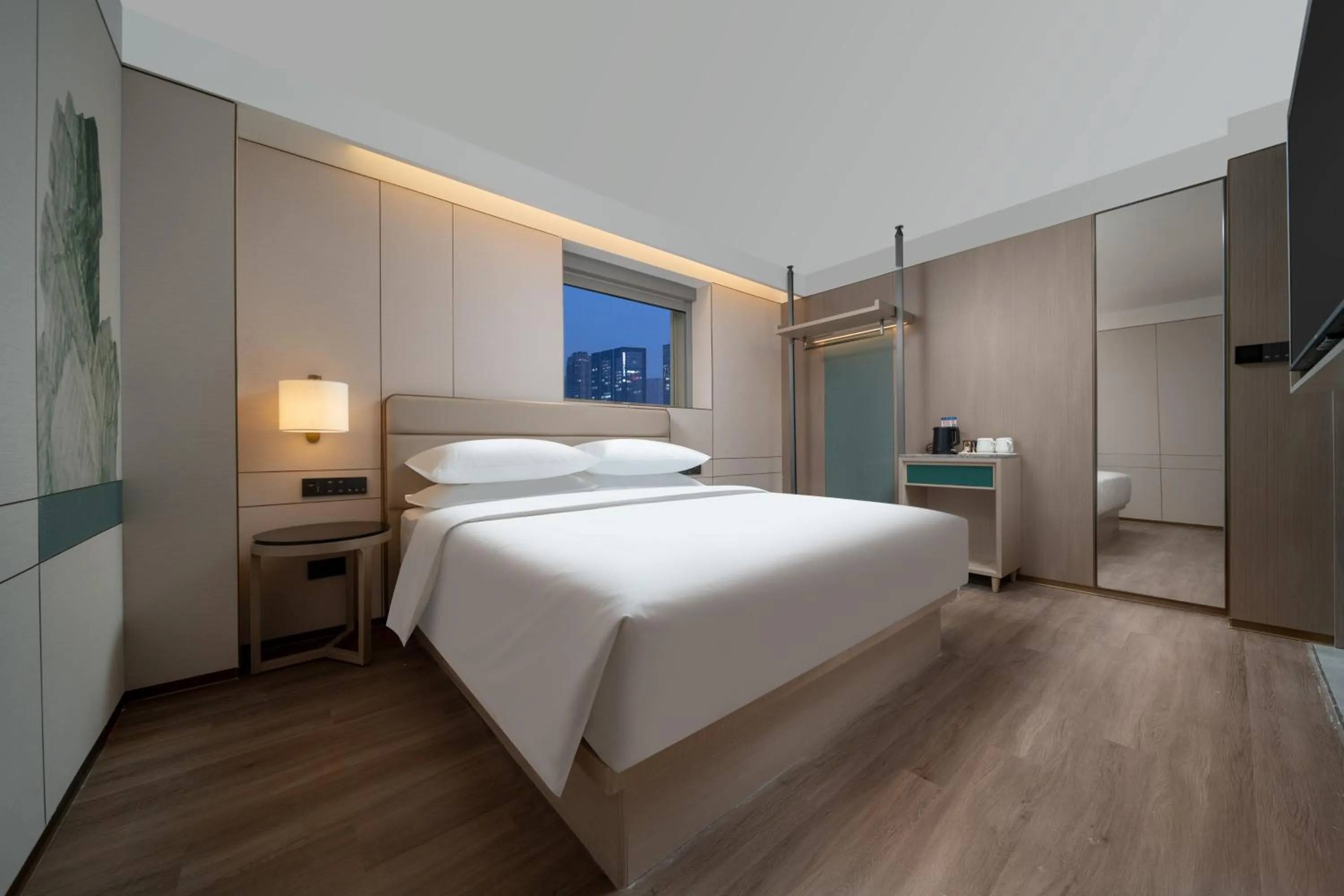 Photo of the whole room in Manju Hotel Shaoxing Keqiao Wanda