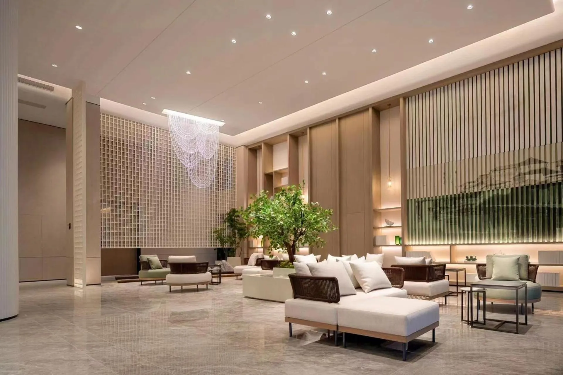 Seating area in Manju Hotel Shaoxing Keqiao Wanda