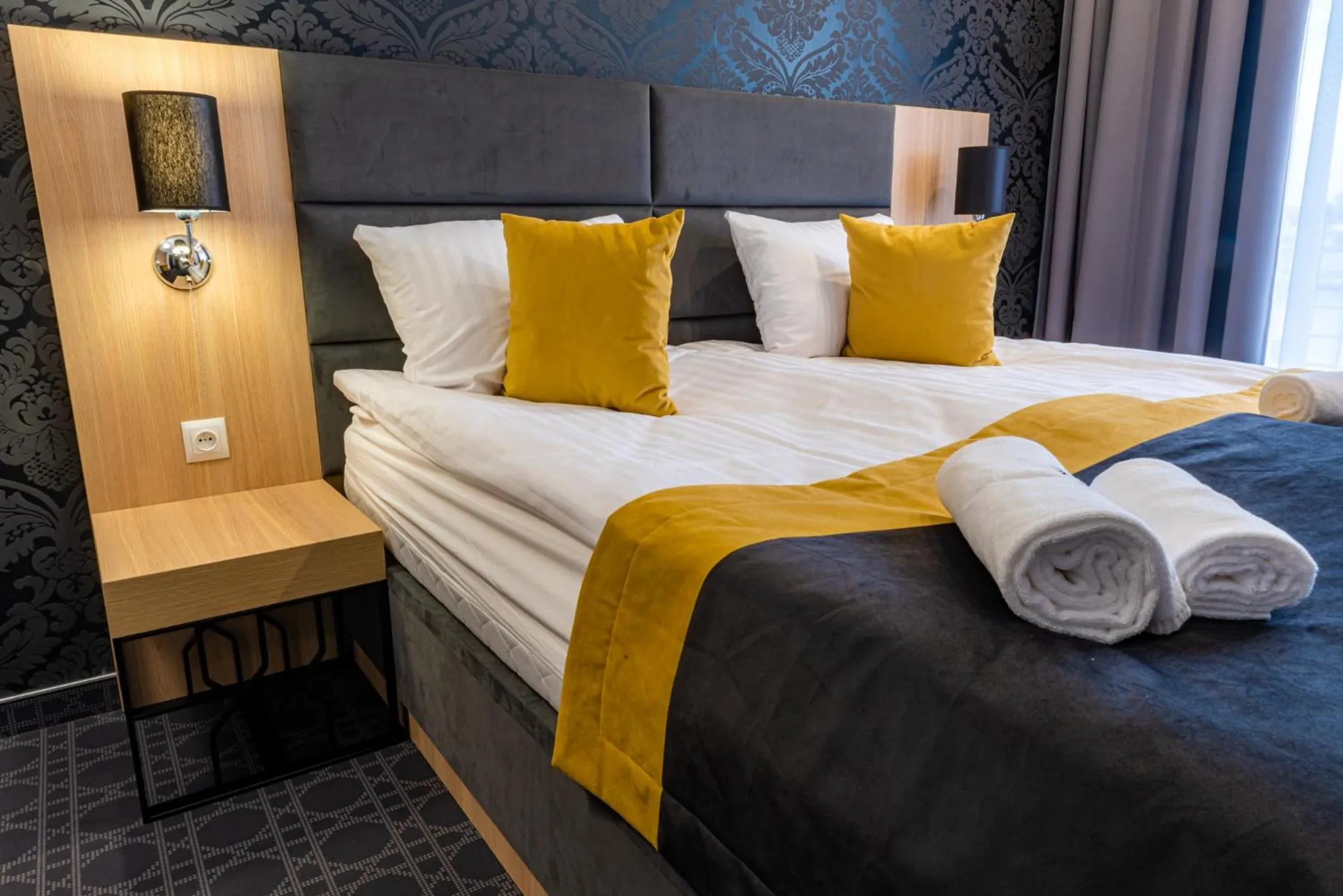 Bed in Hotel Nad Czernicą