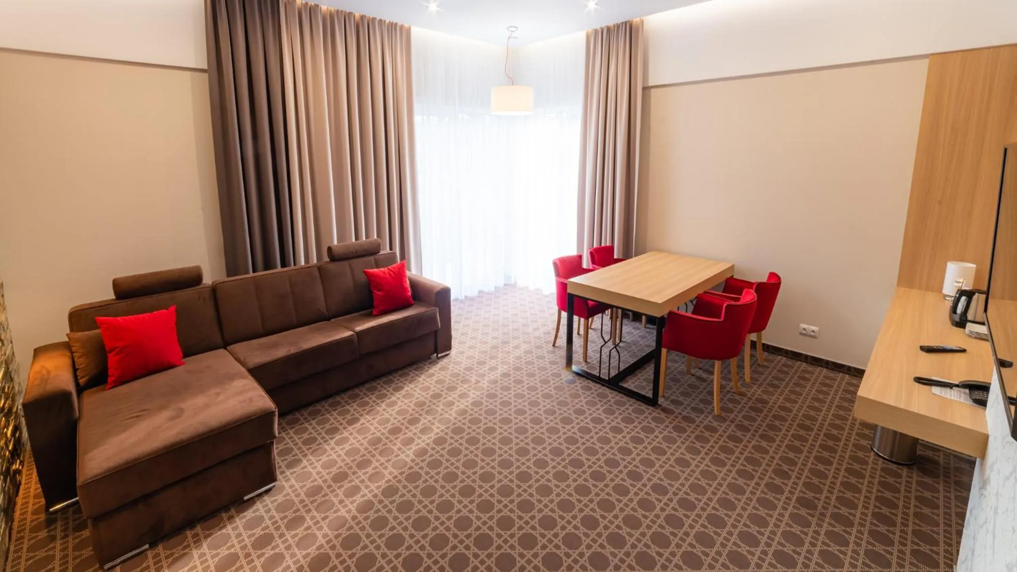 Living room in Hotel Nad Czernicą