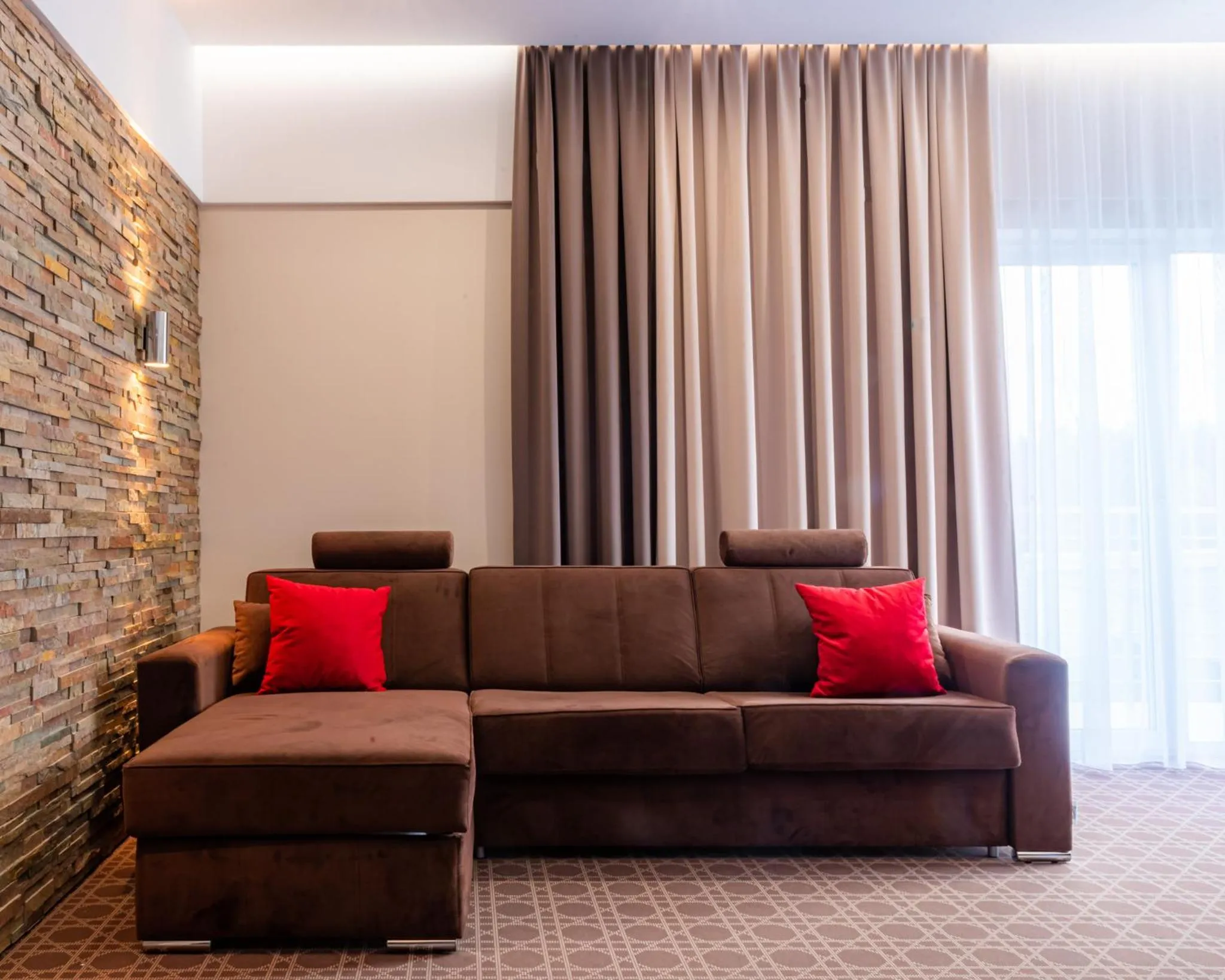 Living room in Hotel Nad Czernicą