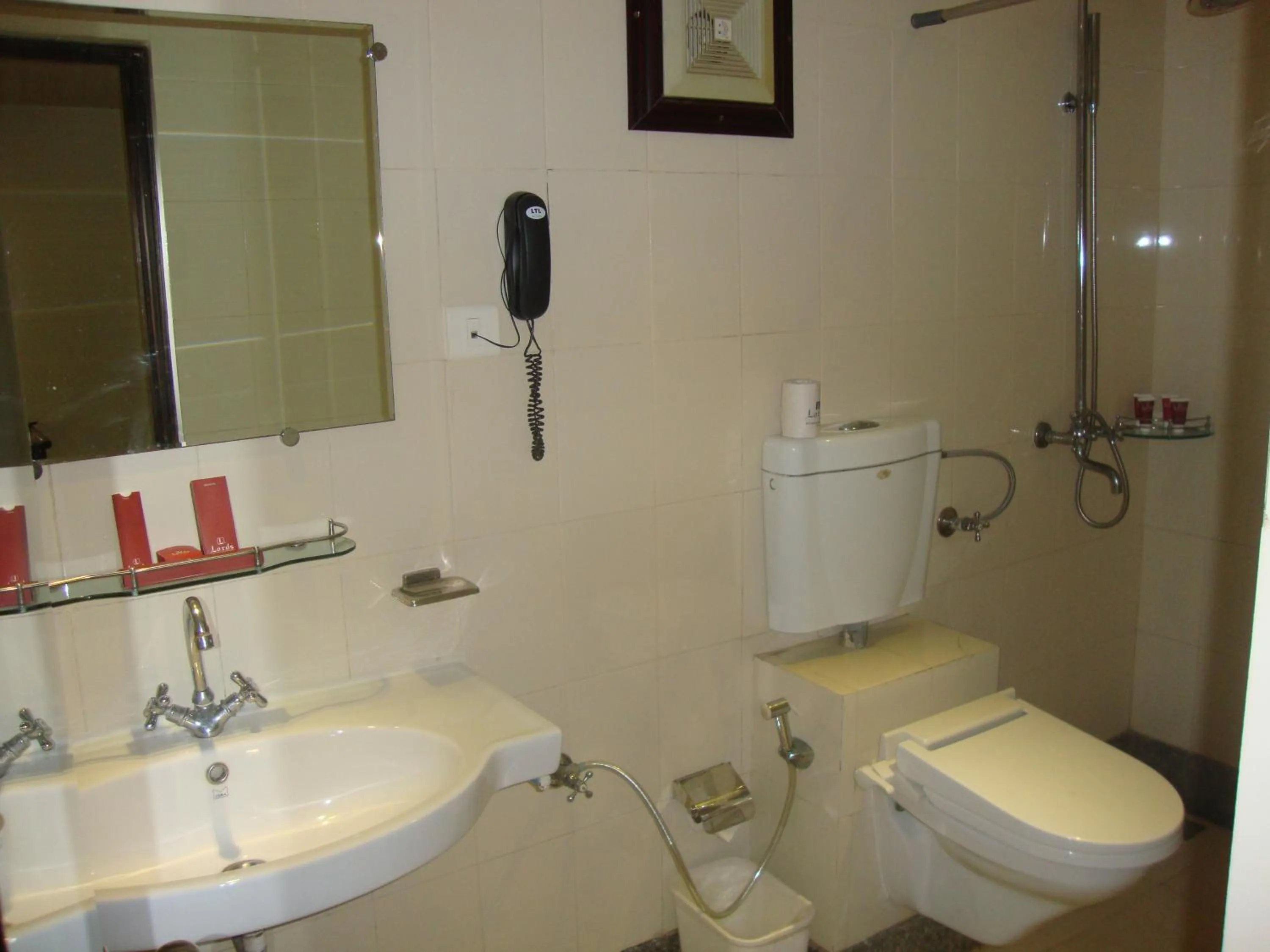 Bathroom in Lords Eco Inn Dahej