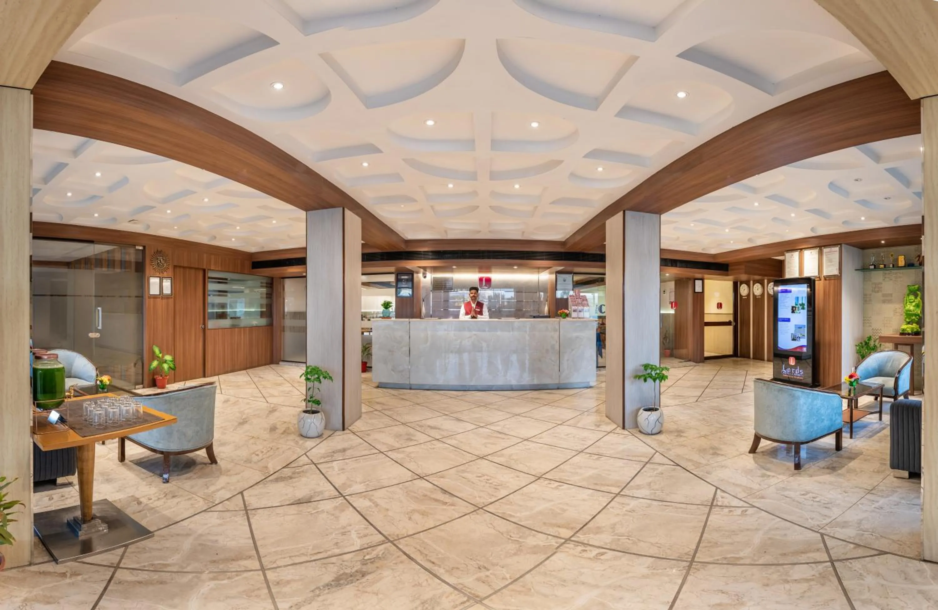 Lobby or reception in Lords Eco Inn Dahej