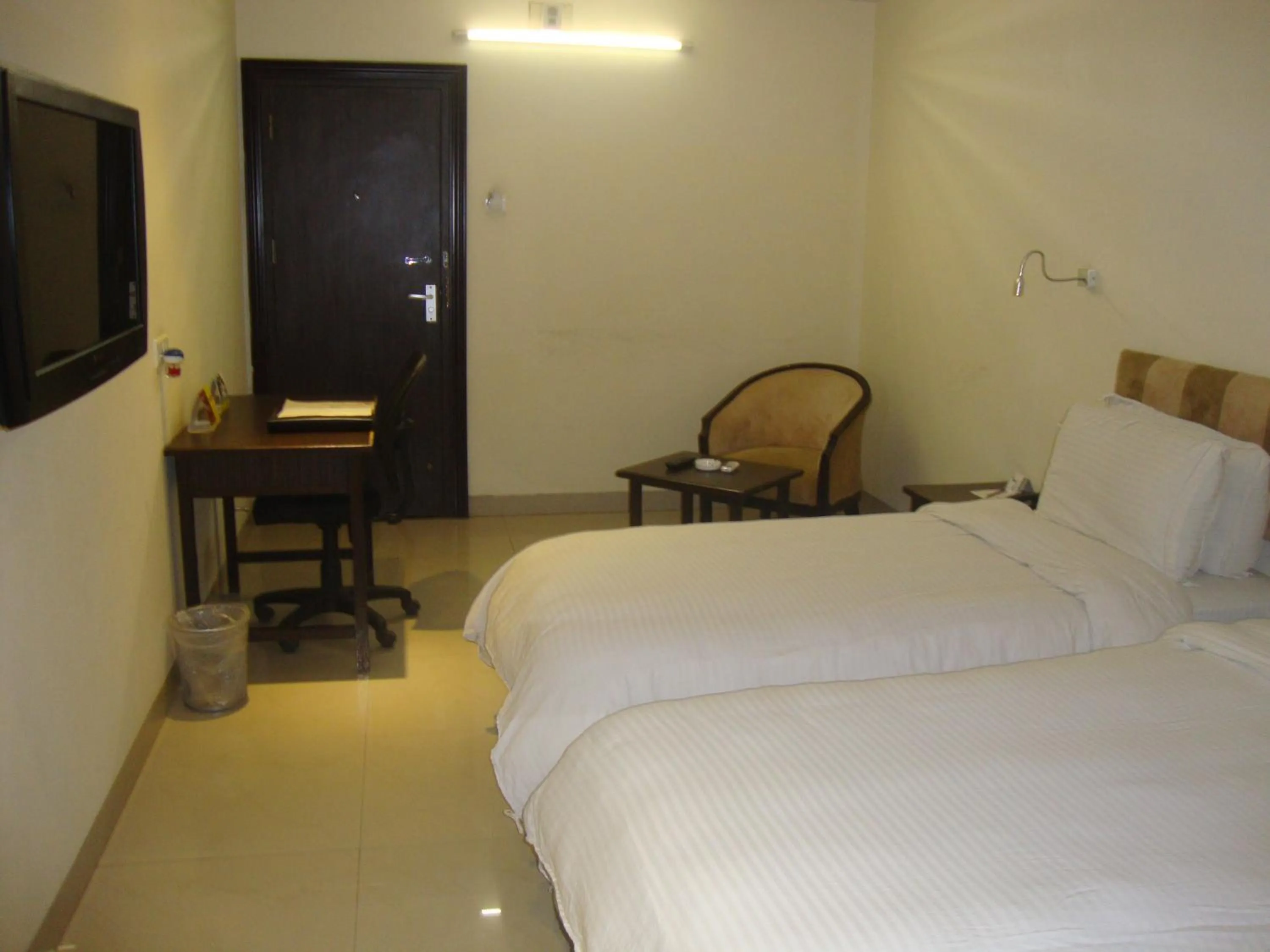 Bed in Lords Eco Inn Dahej