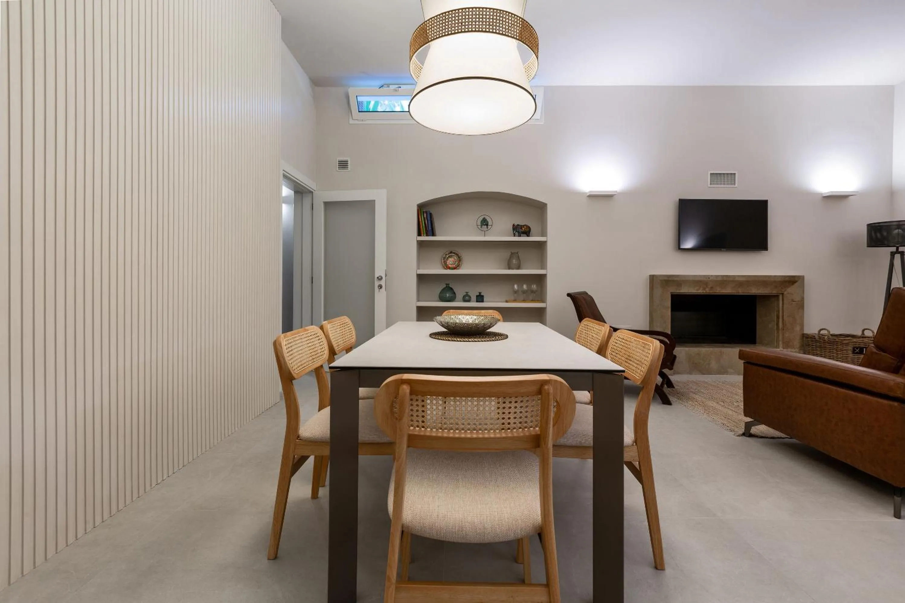 Dining area in Villa Chiara by Perle di Puglia