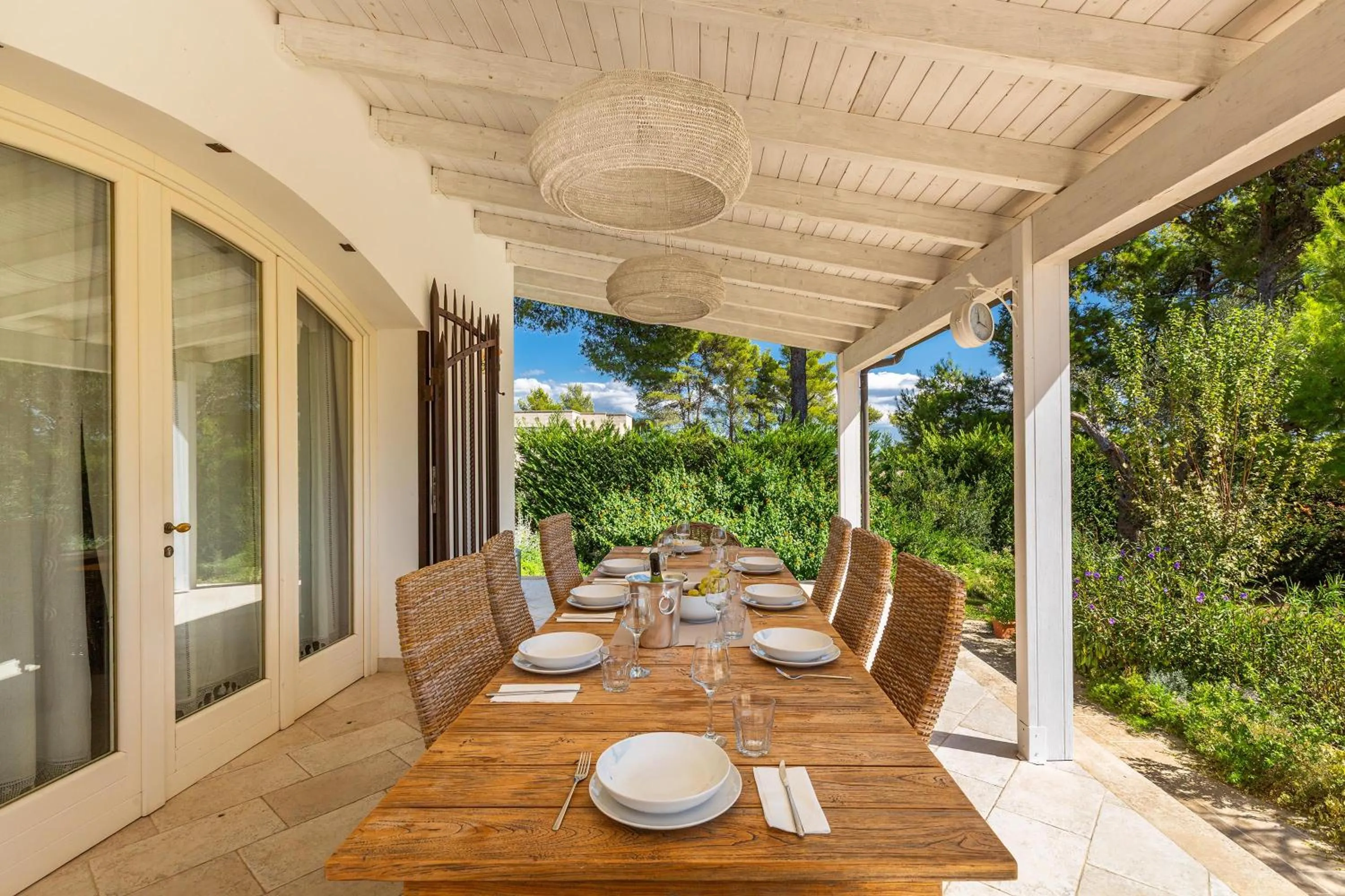 Patio in Villa Chiara by Perle di Puglia