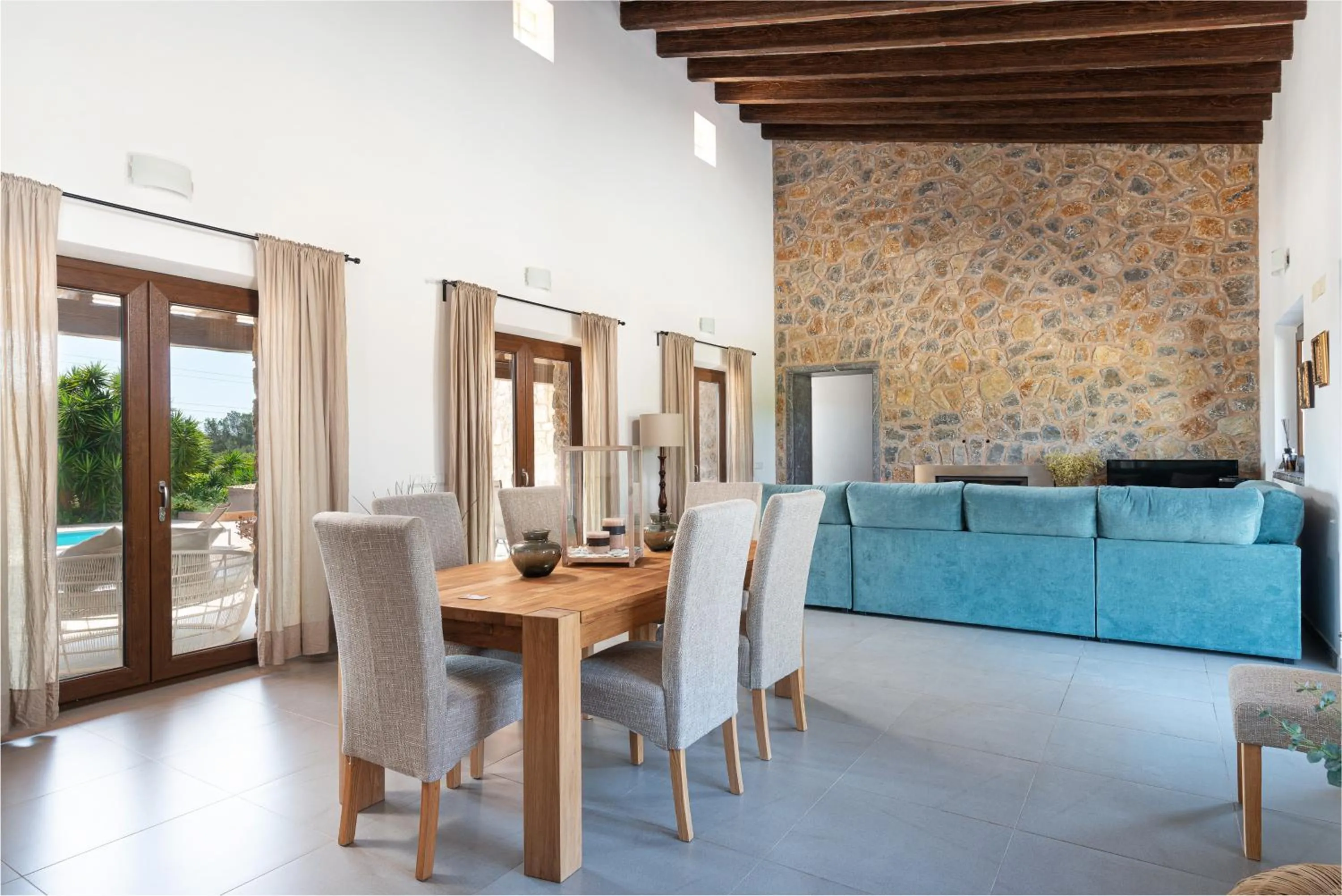 Living room in Bellpuig