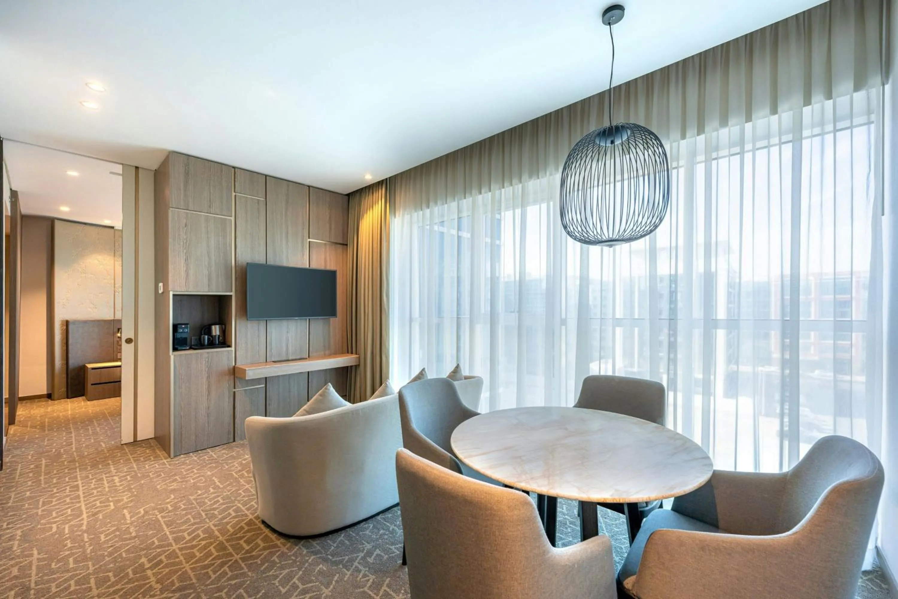 Living room in Courtyard by Marriott Dubai, Al Barsha