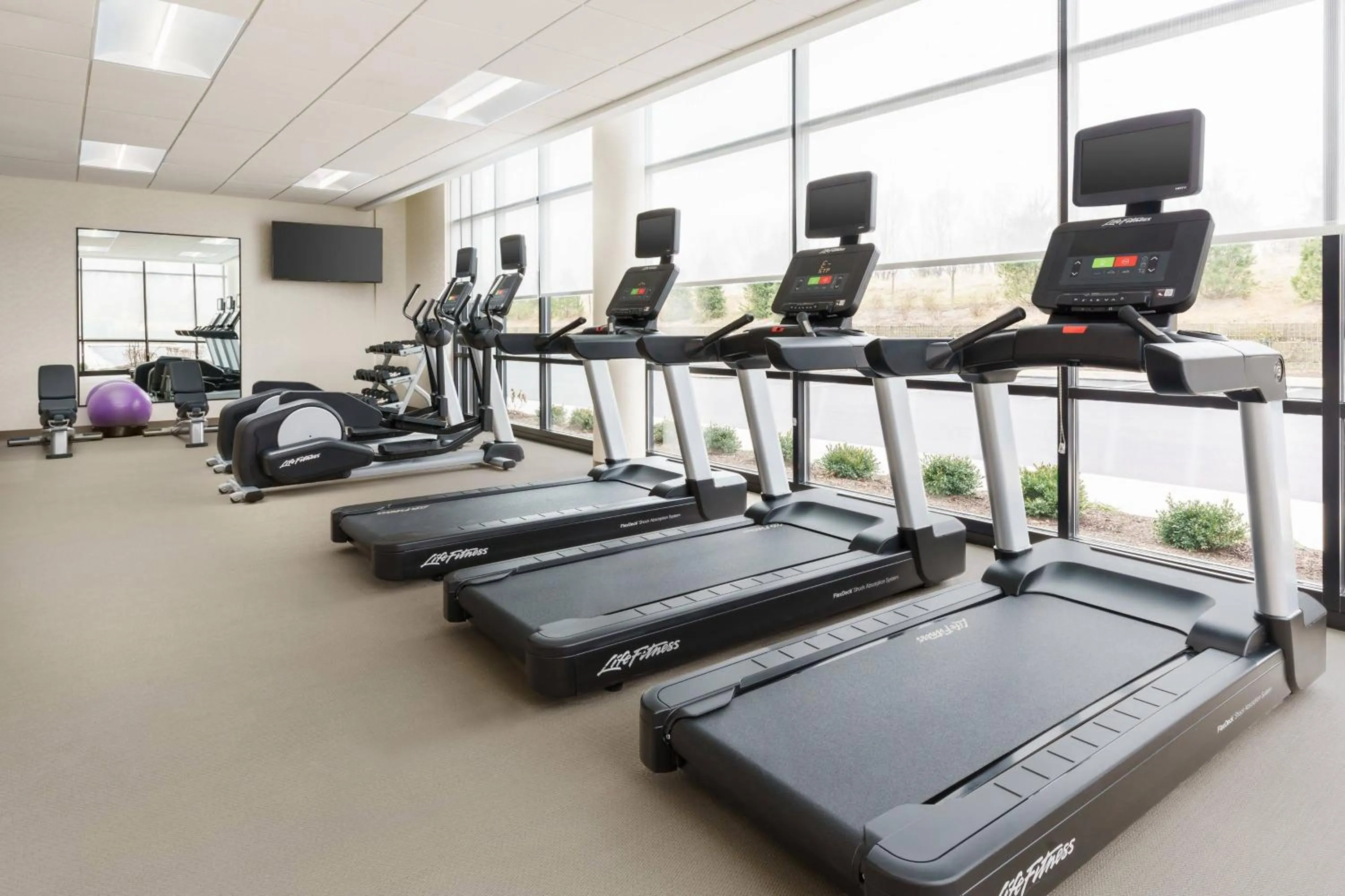 Fitness centre/facilities in SpringHill Suites by Marriott Philadelphia West Chester/Exton