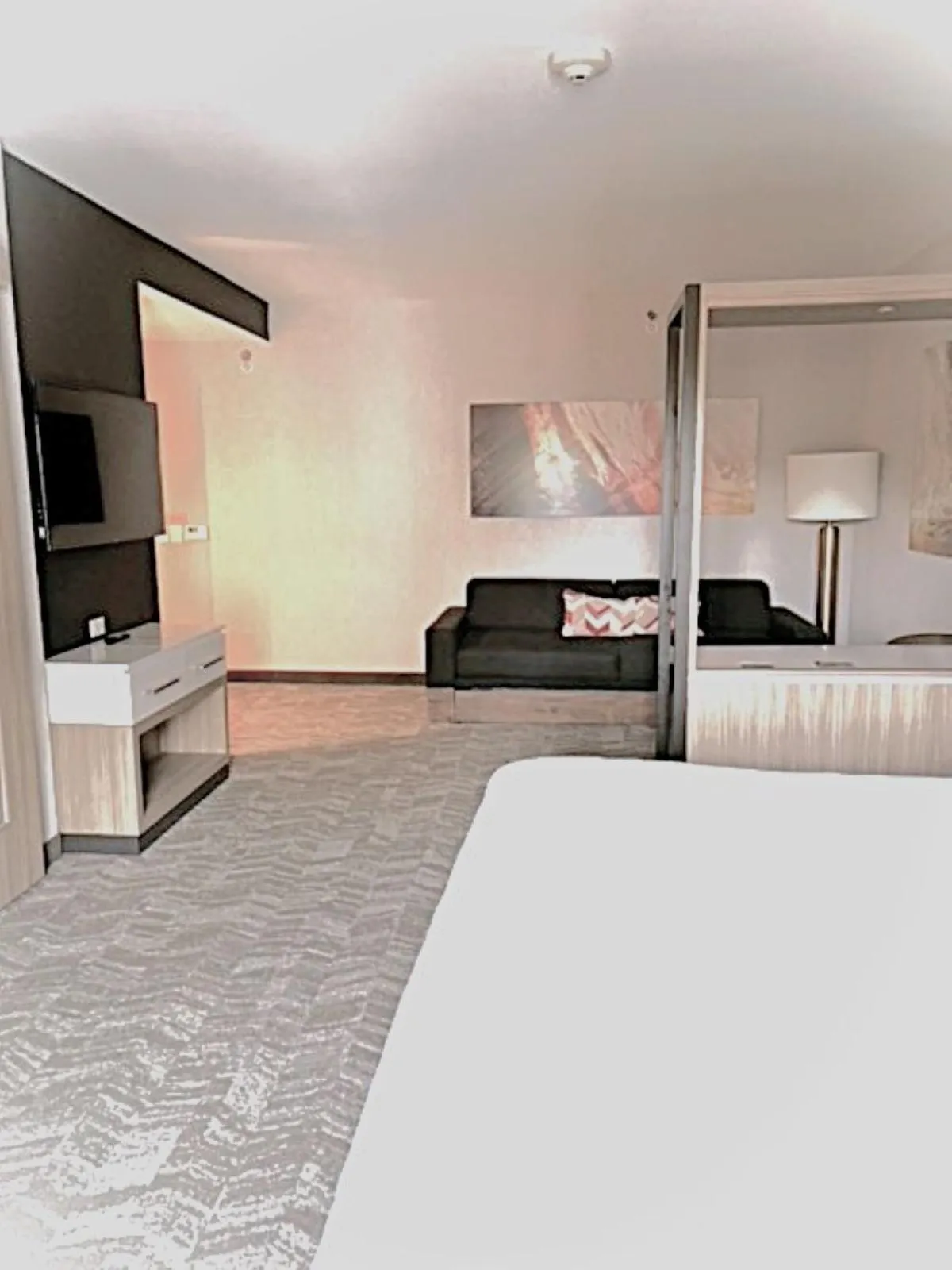 Seating area, Bed in SpringHill Suites by Marriott Hampton Portsmouth