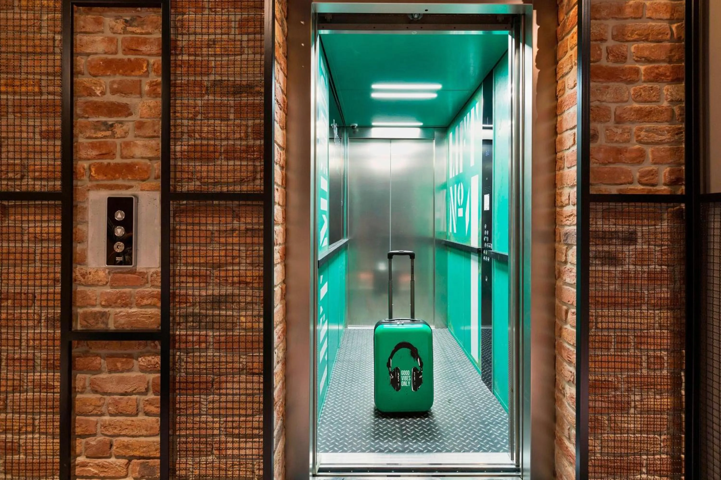 Lobby or reception in Moxy Warsaw Praga