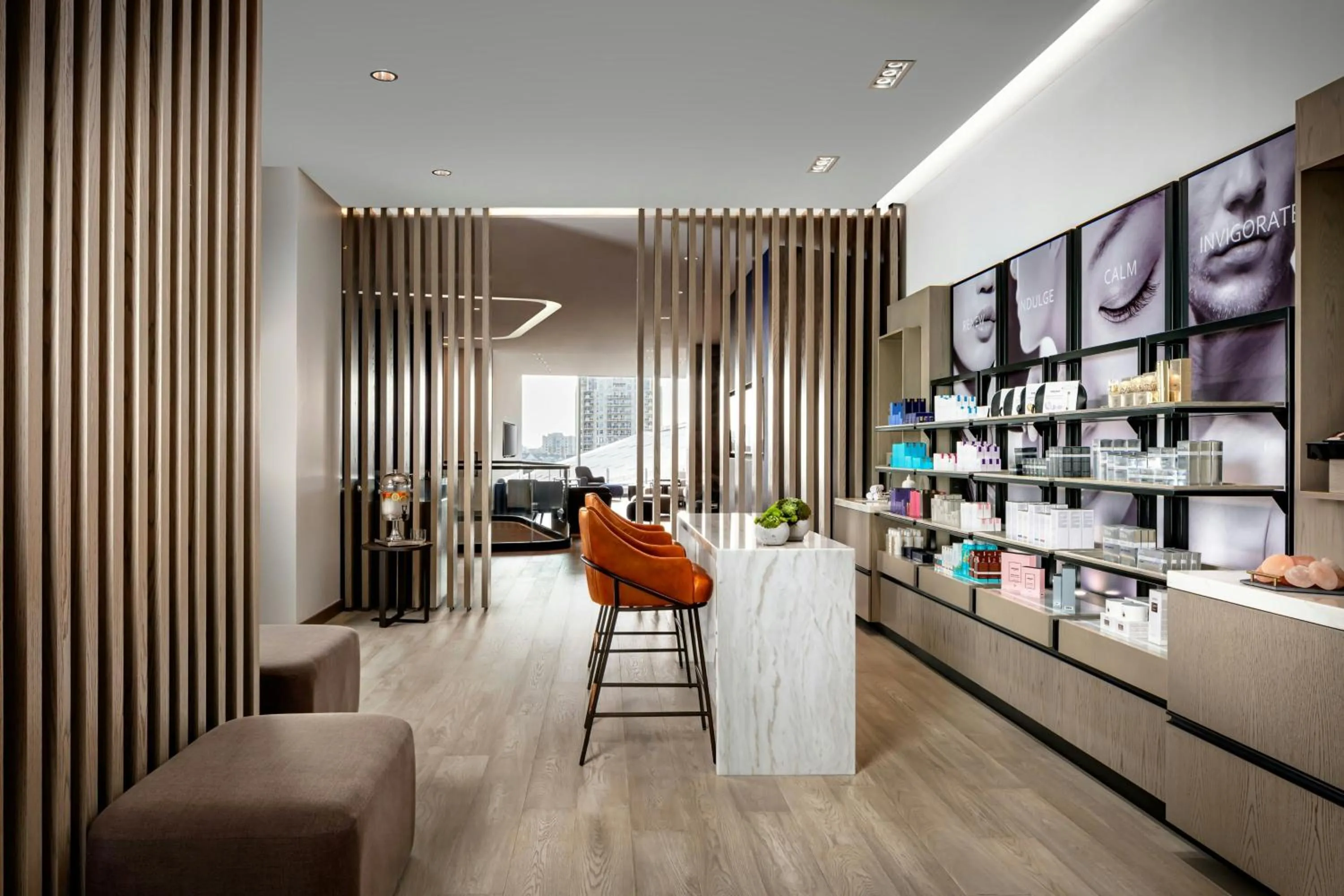 Spa and wellness centre/facilities in JW Marriott Edmonton ICE District