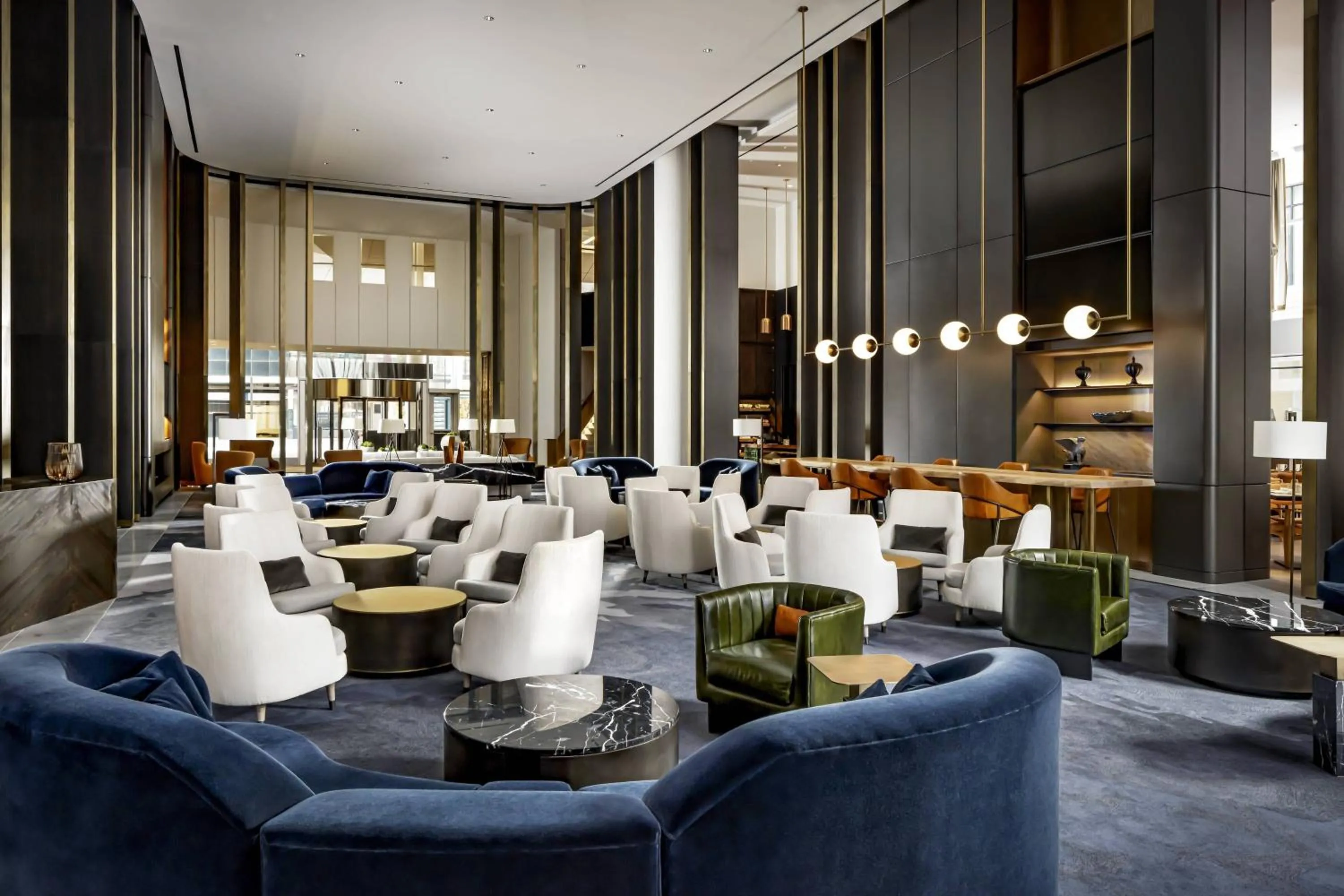 Lobby or reception in JW Marriott Edmonton ICE District