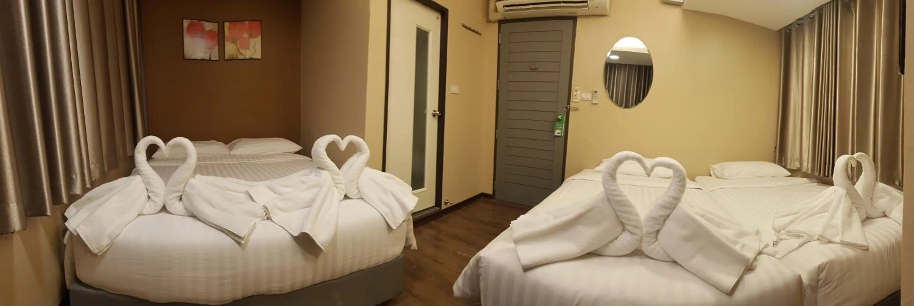 Bed in Kim Korner Hotel