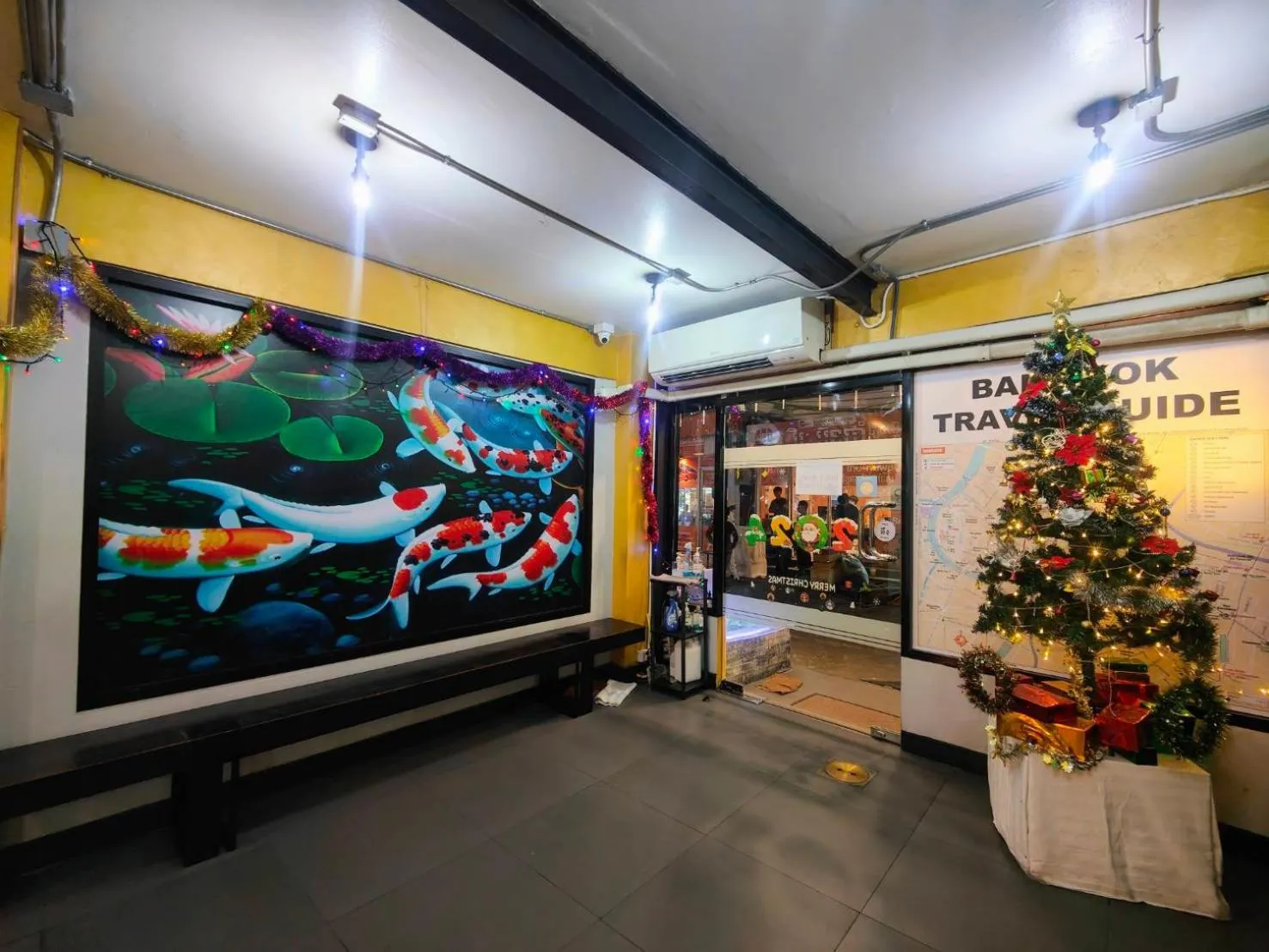 Seating area in Kim Korner Hotel