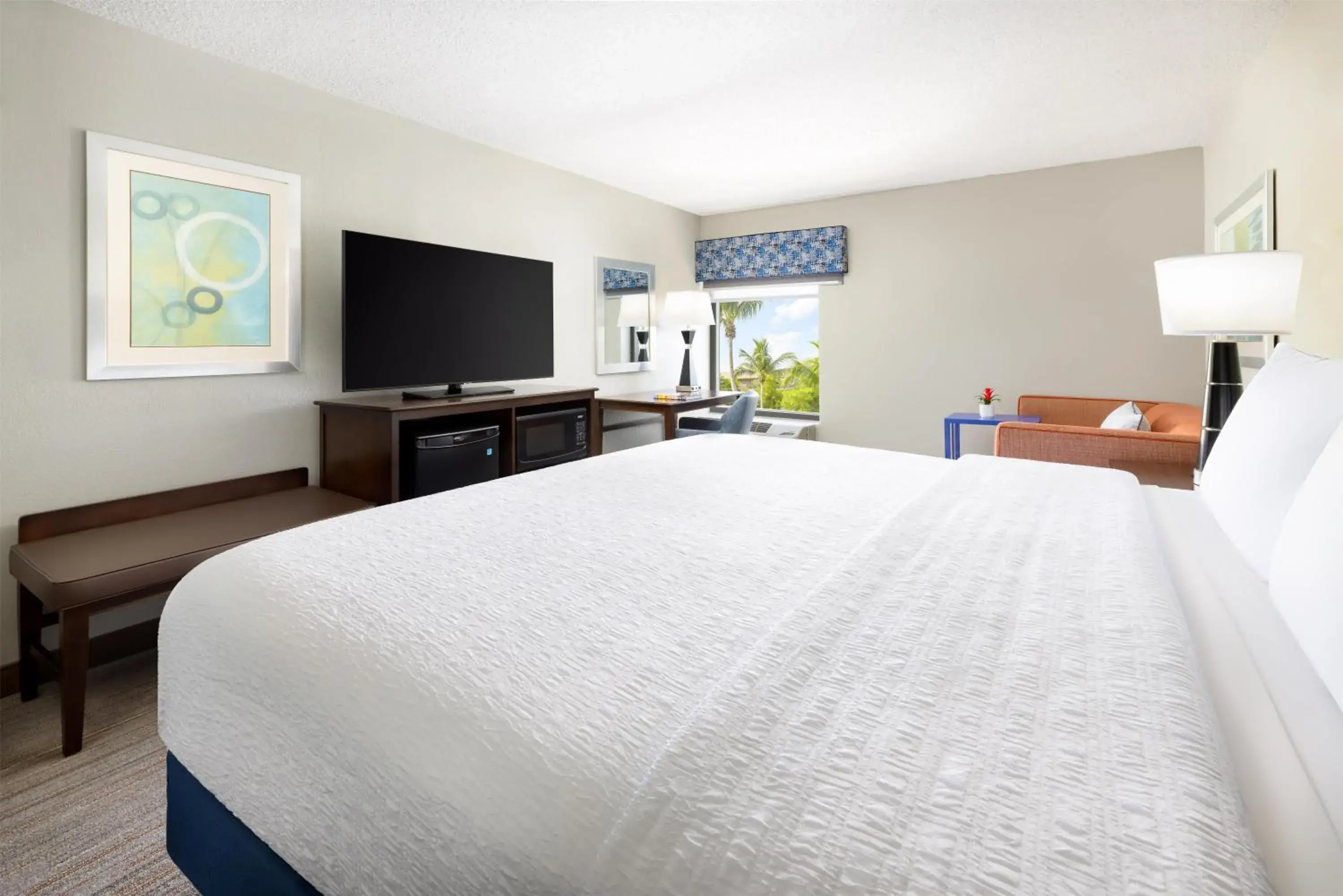 Bedroom, Bed in Hampton Inn Naples-Central Bedroom, Bed in Hampton Inn Naples-Central