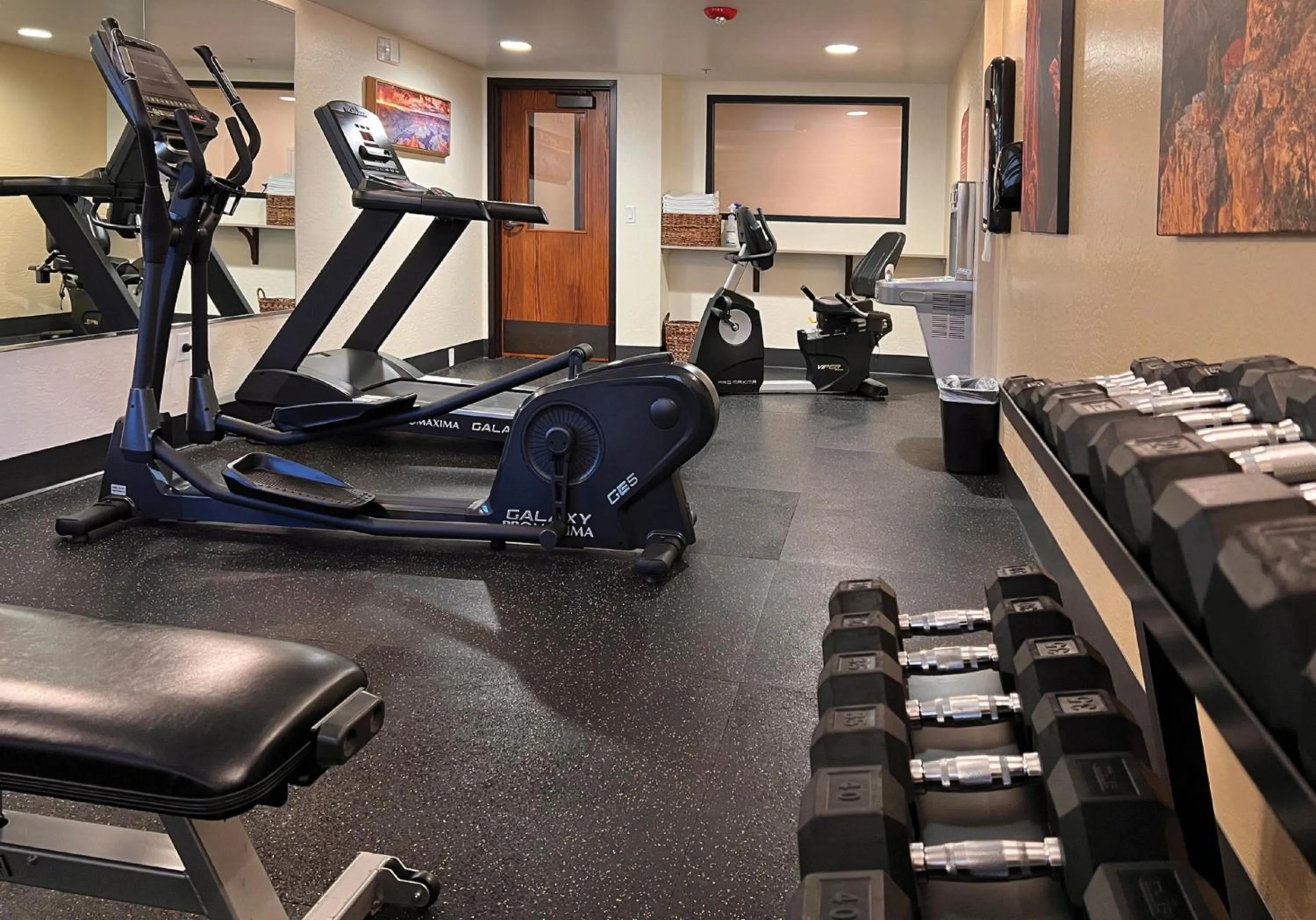 Fitness centre/facilities in Red Feather Lodge/Hotel