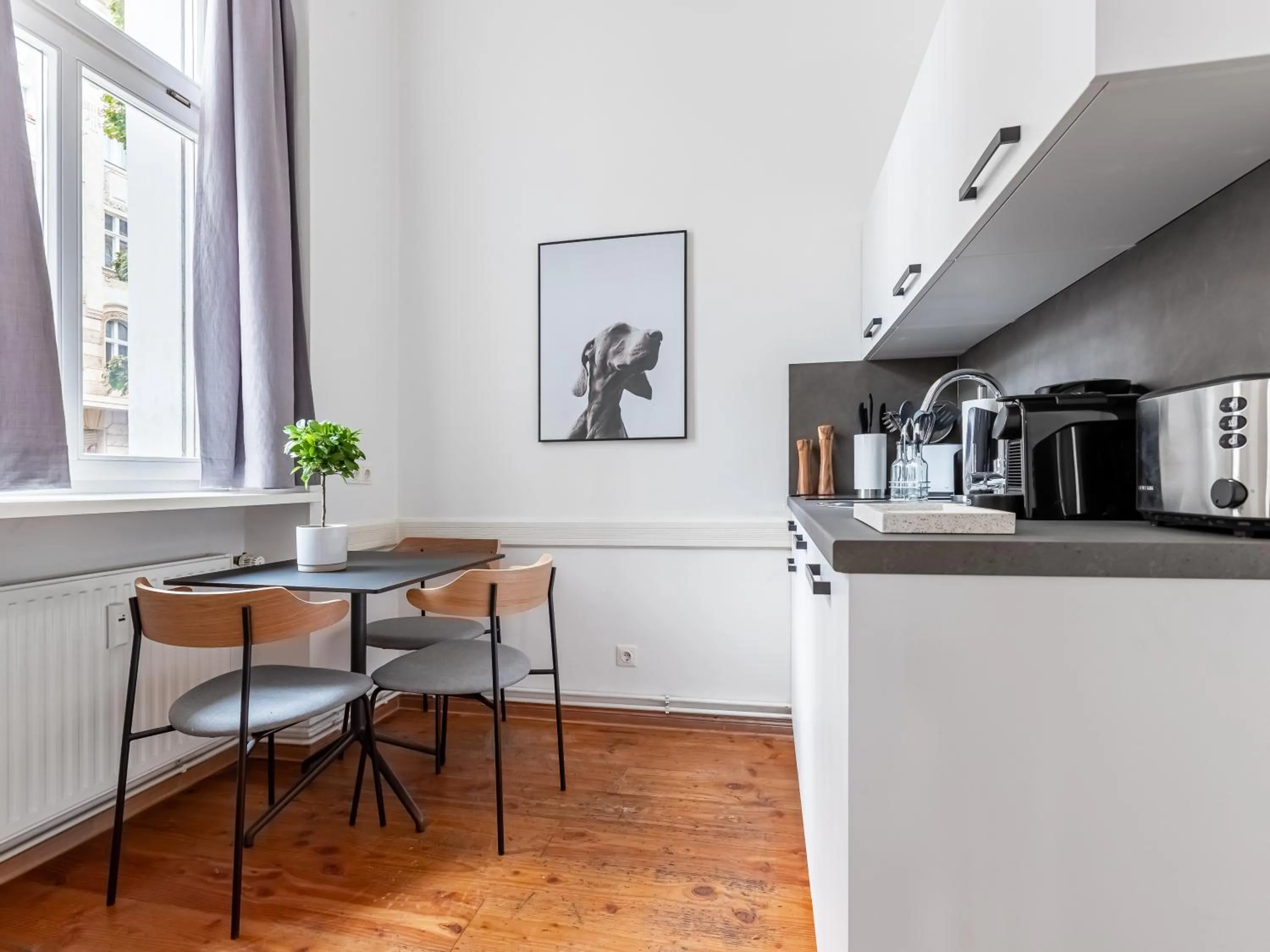 Coffee/tea facilities in Limehome Berlin Malmöer Straße