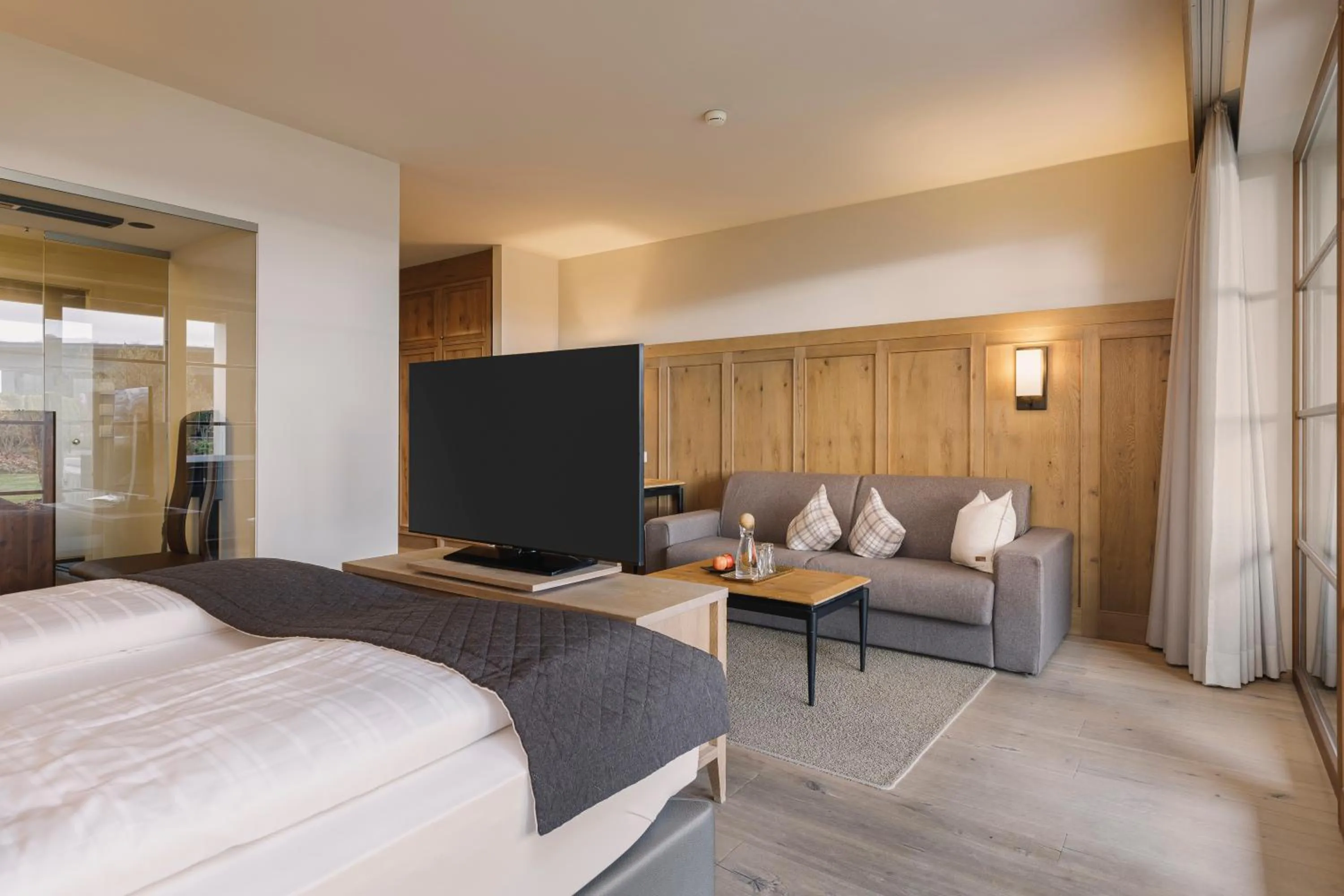 Bed in Chalet Mirabell