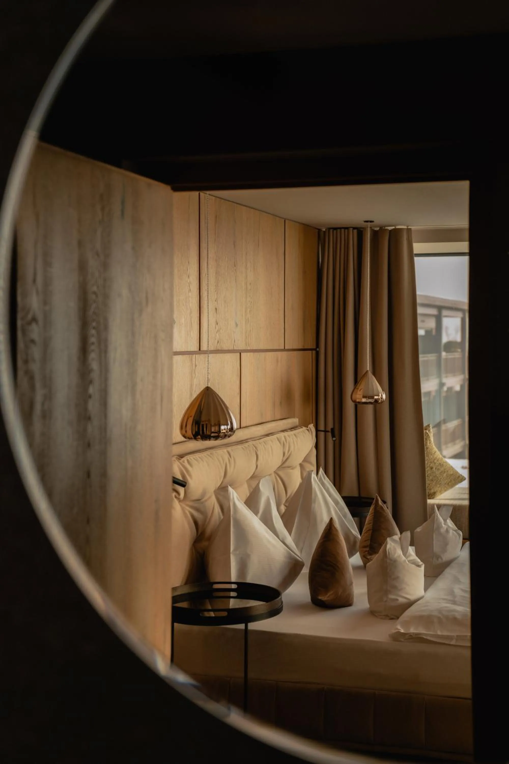 Photo of the whole room, Bed in Chalet Mirabell