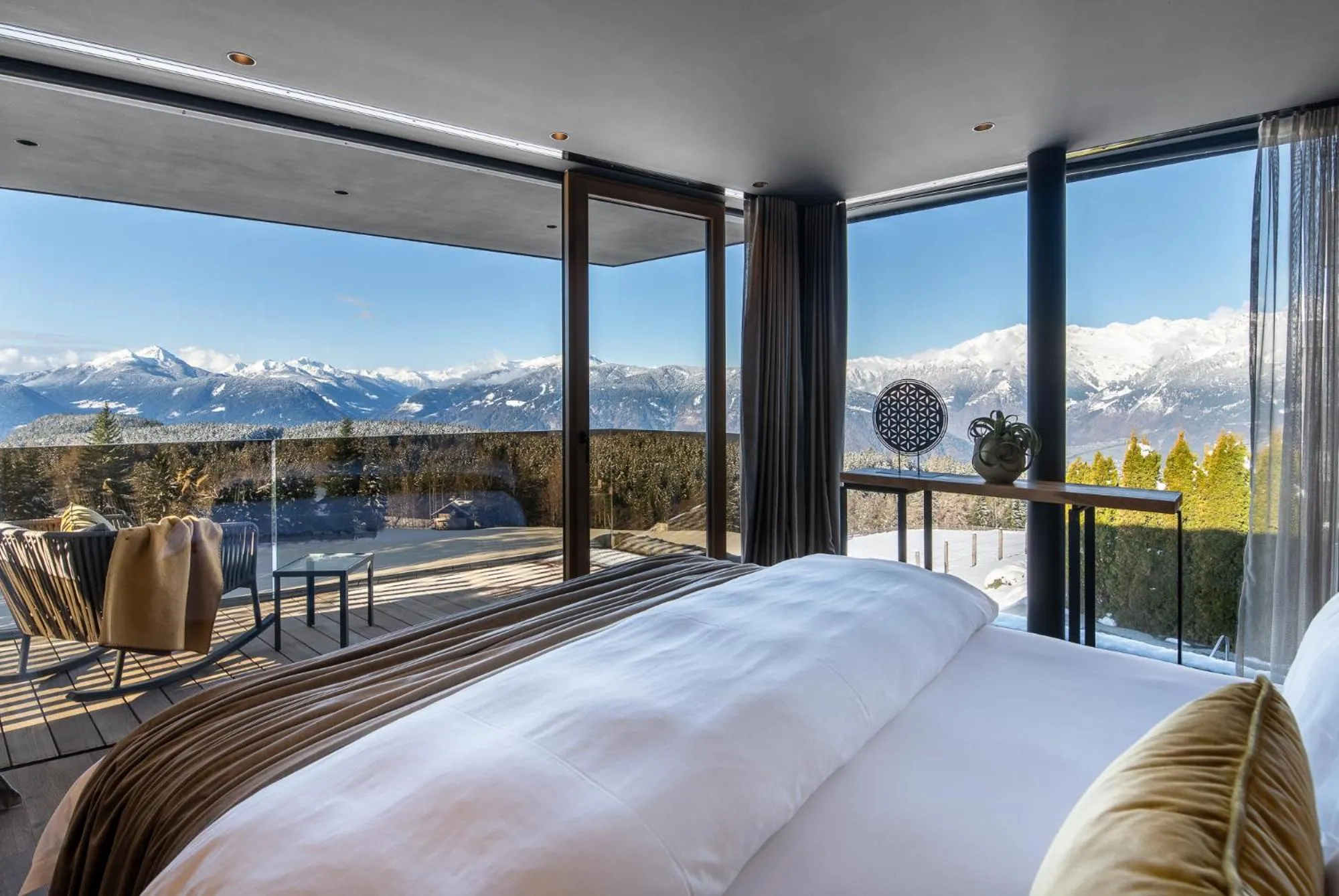 Bed in Chalet Mirabell