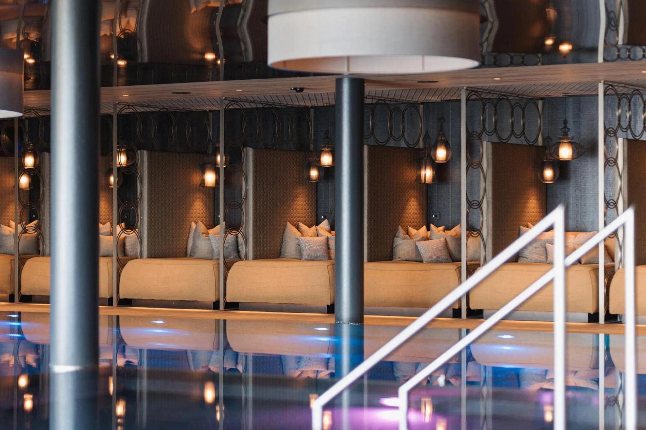 Swimming pool in Chalet Mirabell